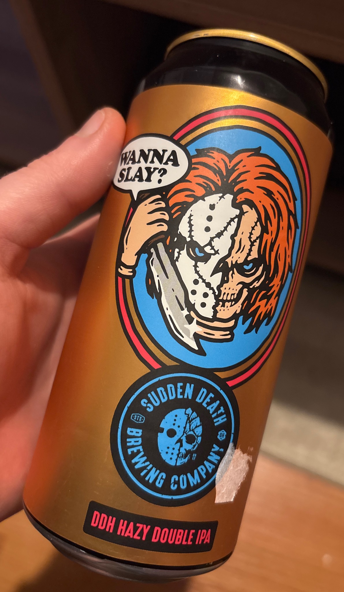 Snitches get stiches, Sudden Death Brewing Co.