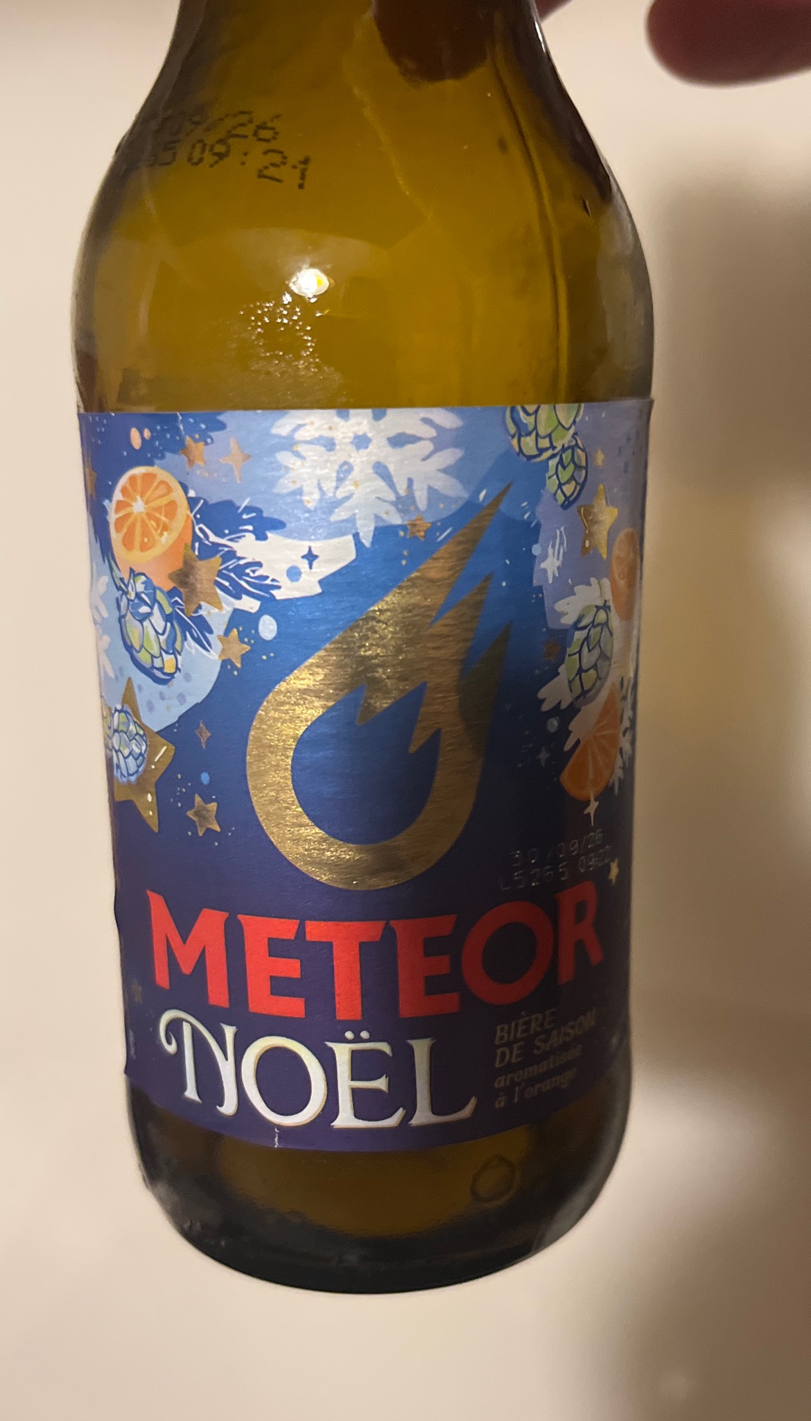 Meteor Bière De Noël, Brasserie Meteor