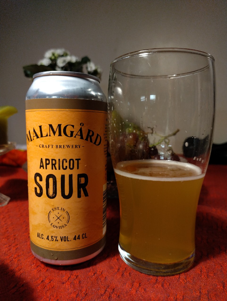apricot sour, Finland