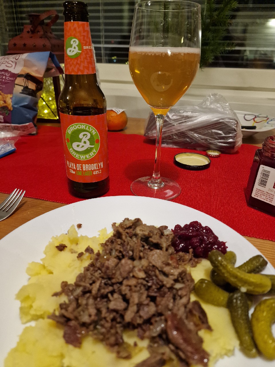 Playa de Brooklyn Lime Lager, United States