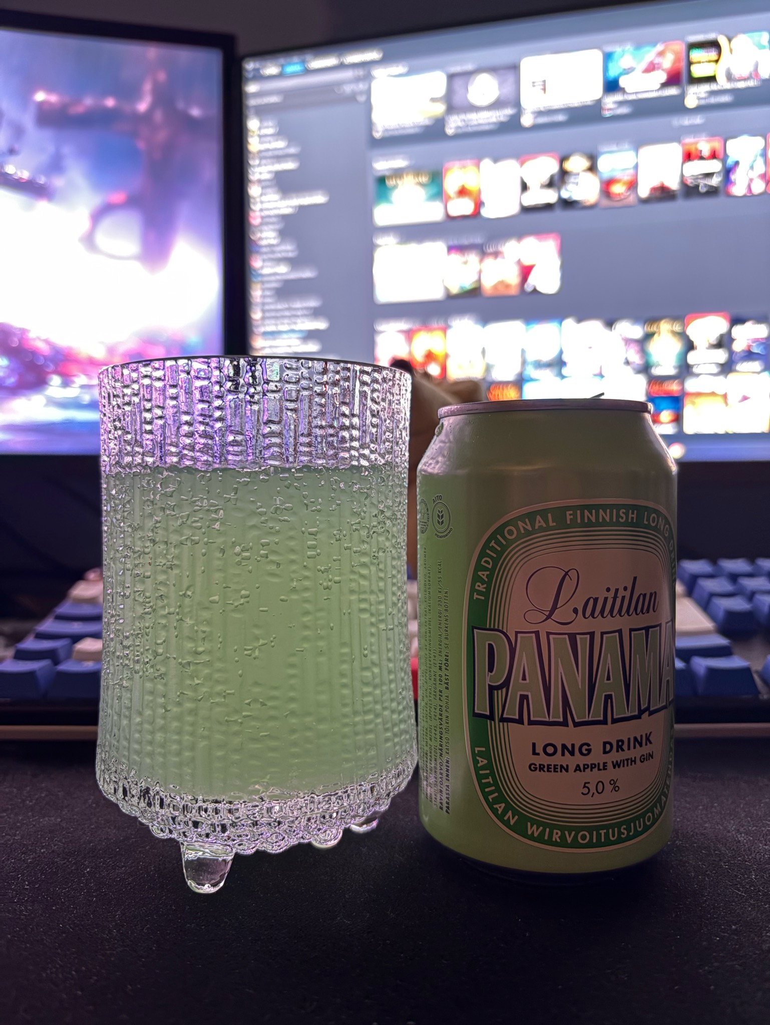 Panama Long Drink Green Apple with Gin, Finland