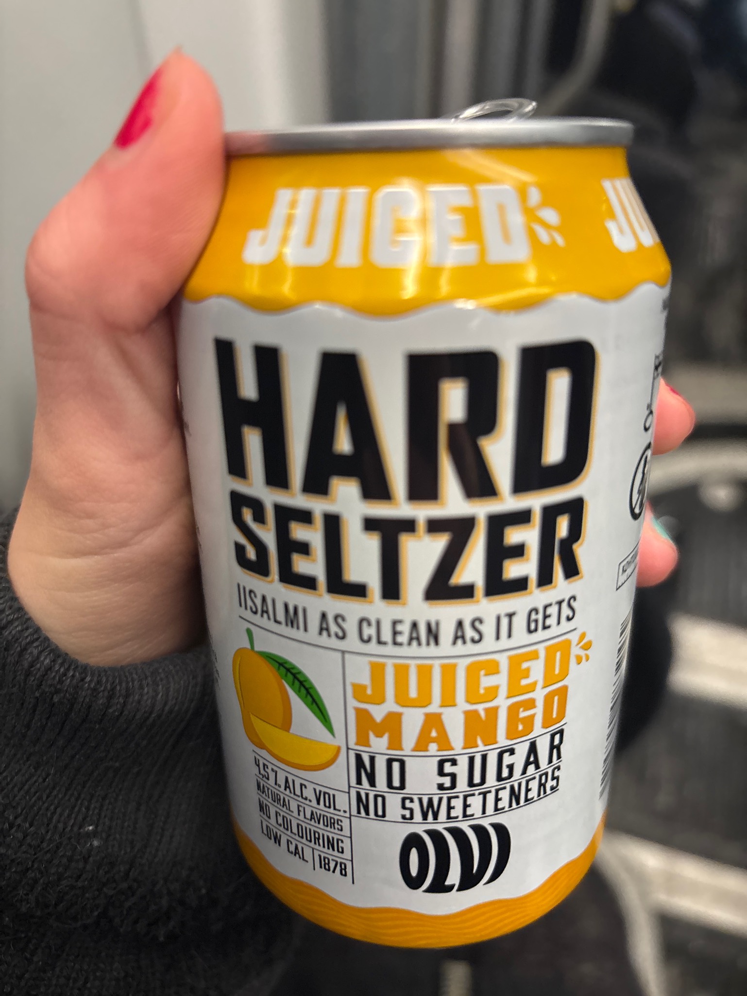Hard Seltzer Juiced Mango, Finland