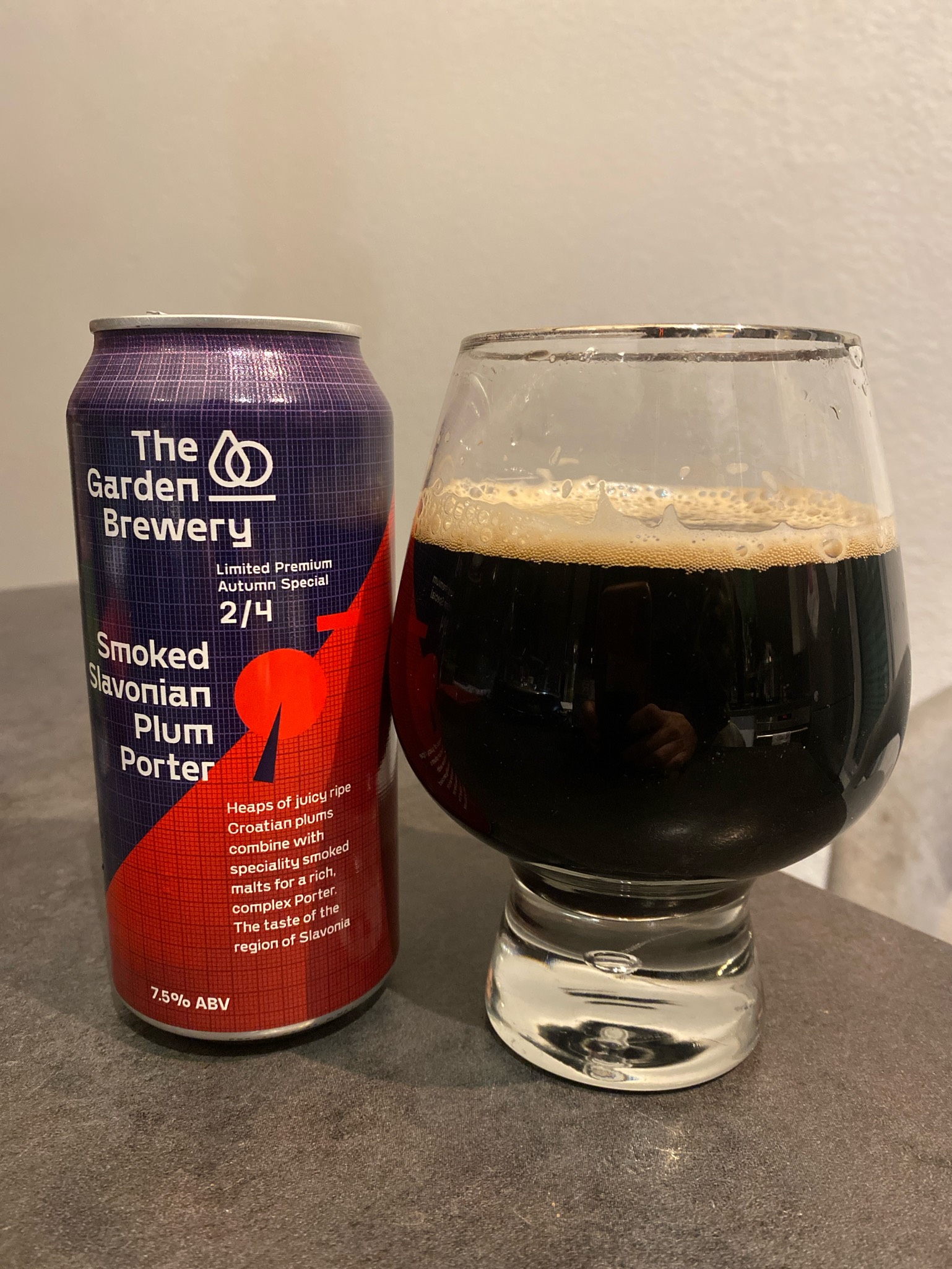 Limited... Smoked Slavonian Plum Porter, Croatia