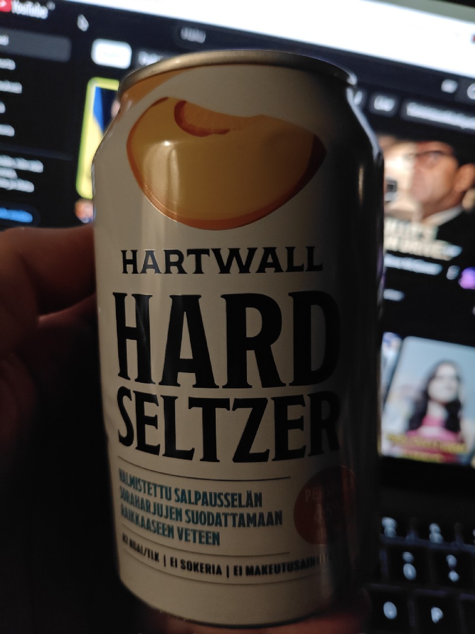 Hartwall Hard Seltzer Persikka, Finland