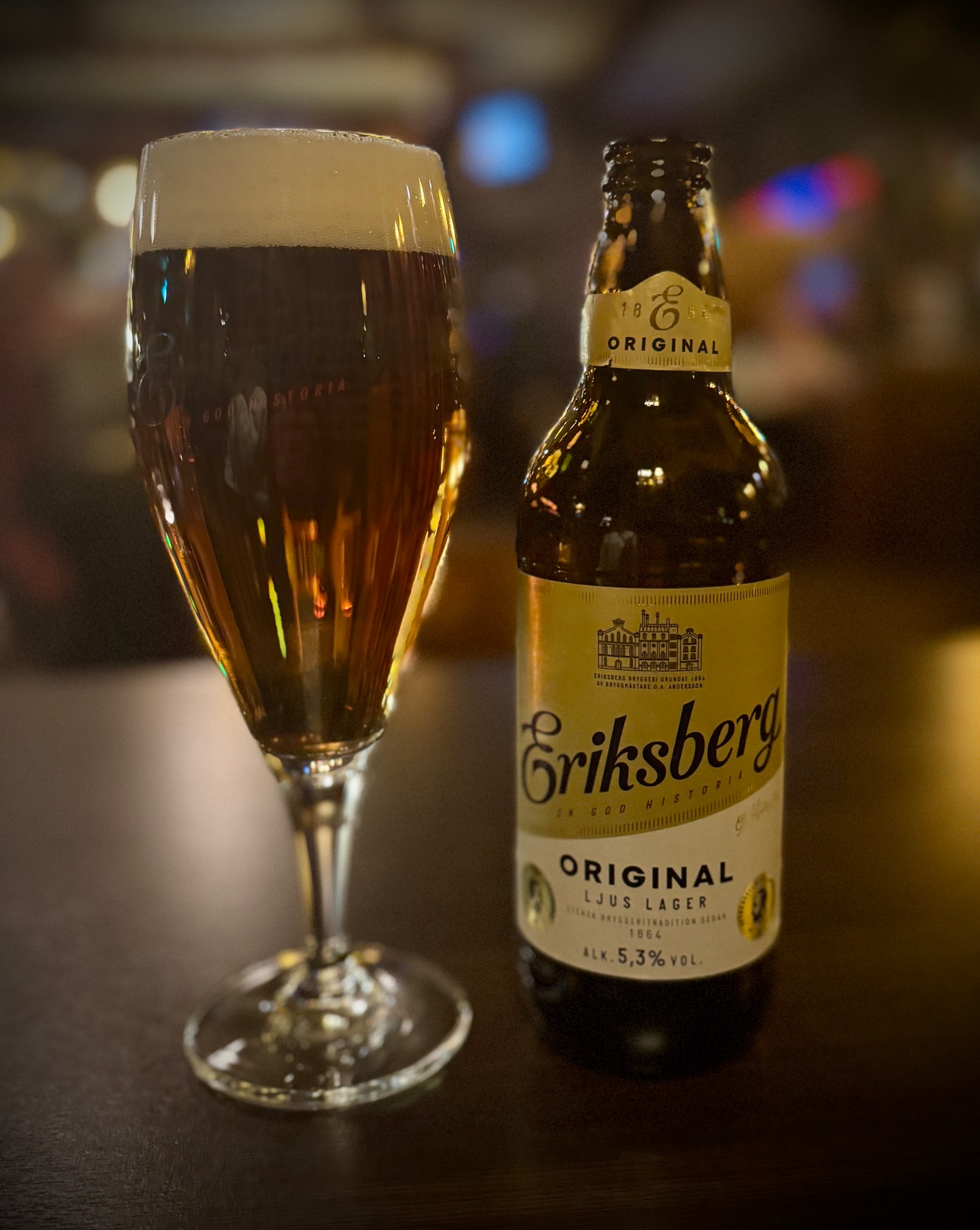 Eriksberg Original 5.3%, Carlsberg Sverige