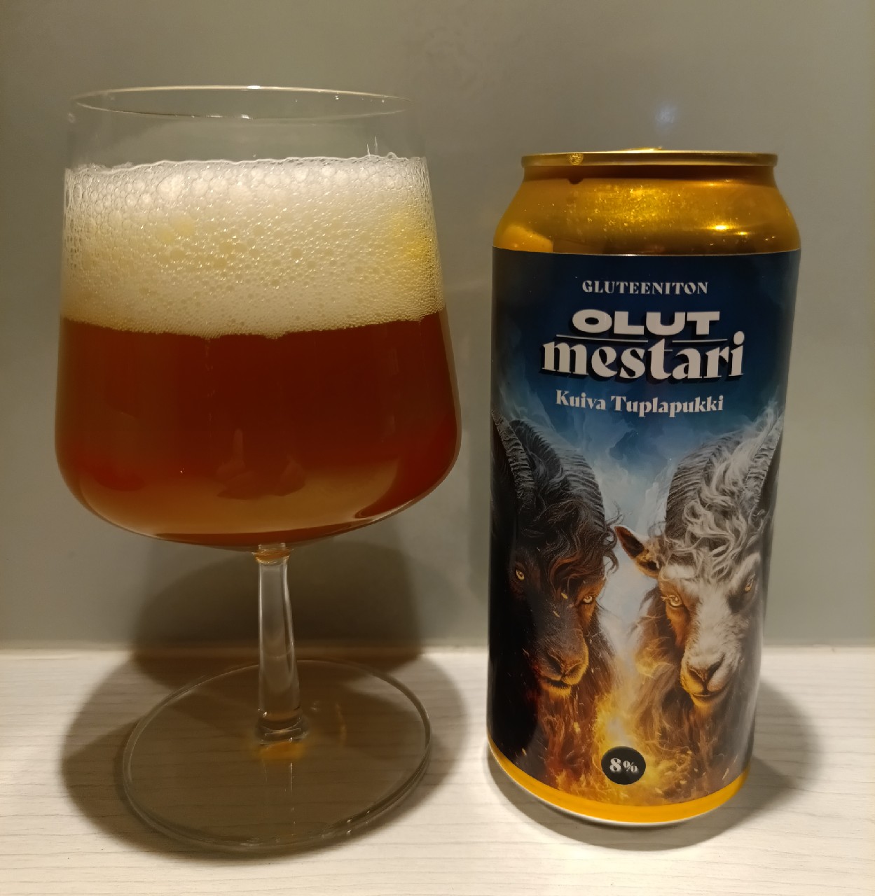 Olutmestari: Kuiva Tuplapukki, Finland