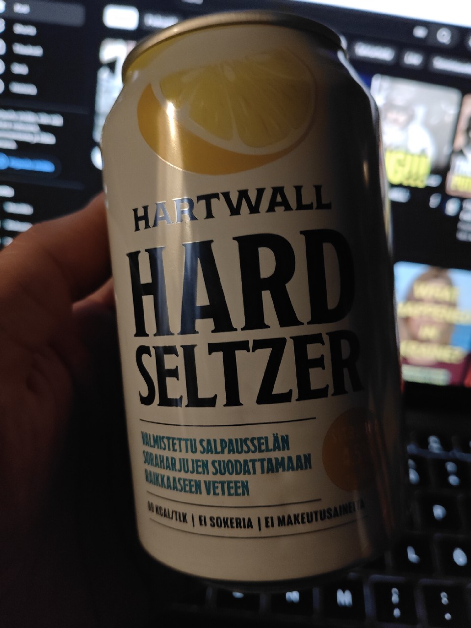 Hard Seltzer Sitruuna, Finland