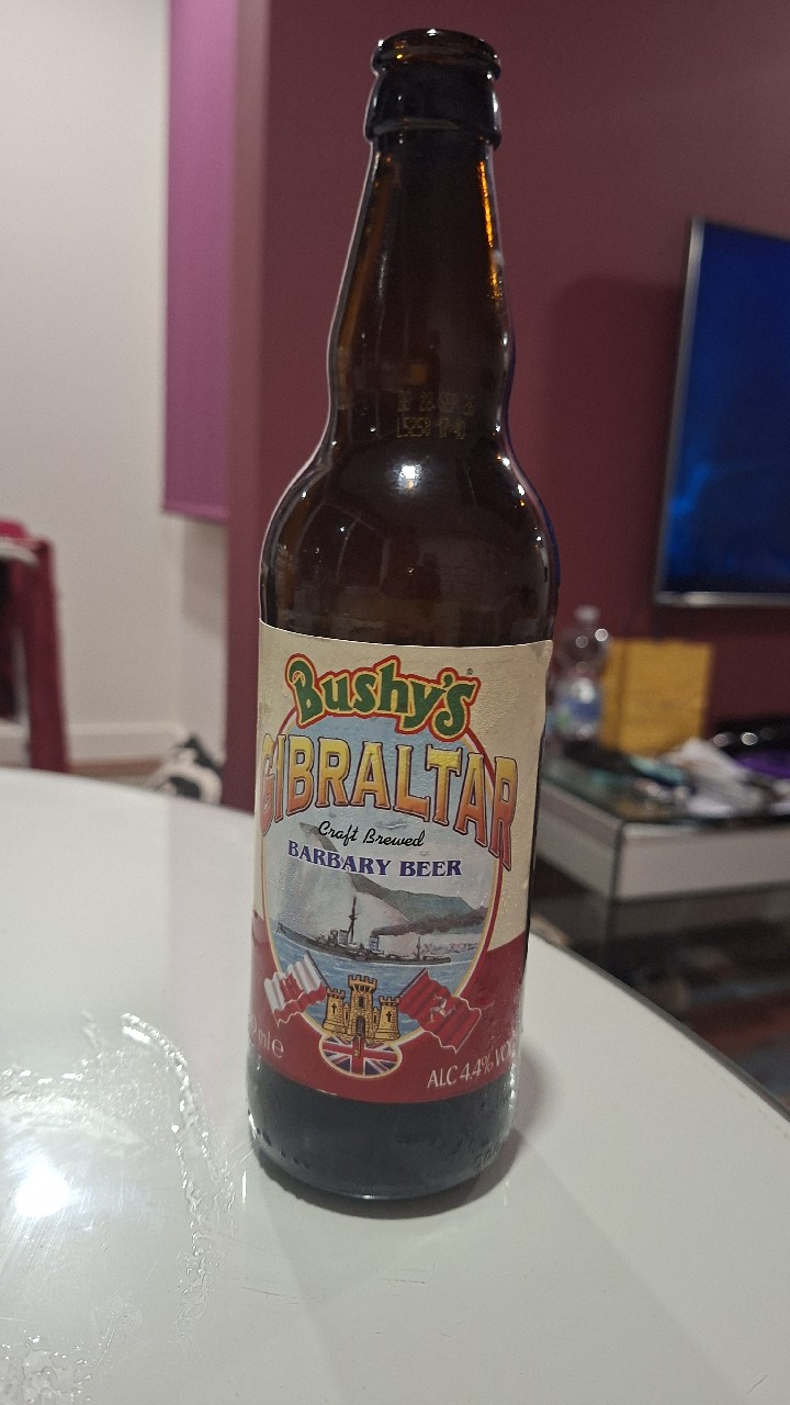 Gibraltar Barbary Beer, Bushy's Ale Of Man