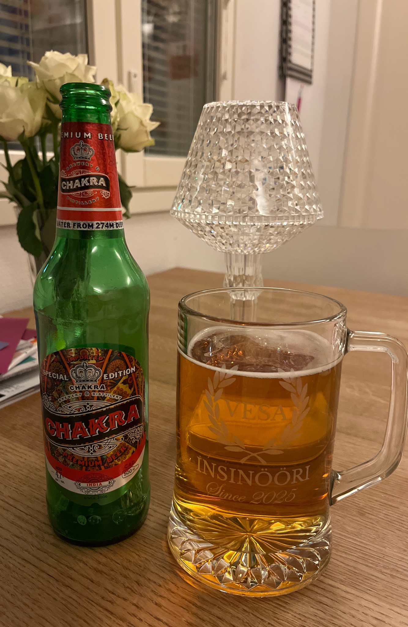 Chakra Premium Beer, India