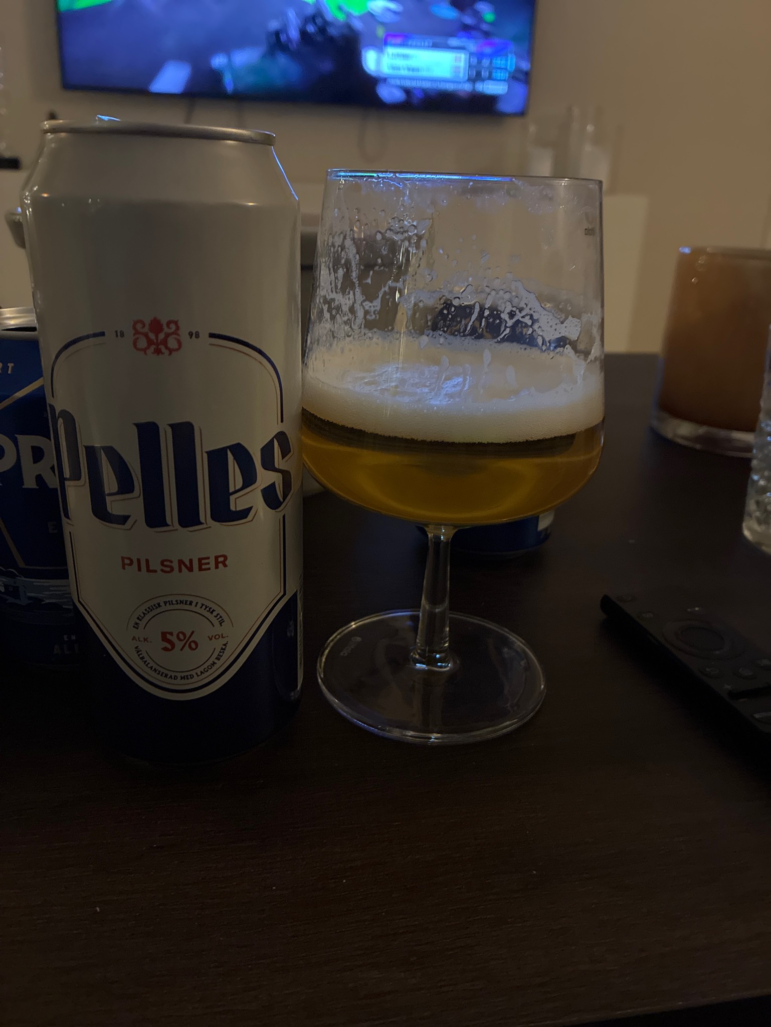 Pelles Pilsner, Sweden