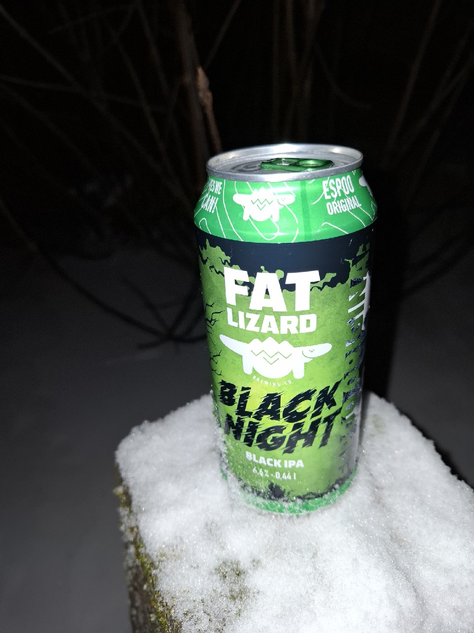 Fat Lab 80: Black IPA, Fat Lizard Brewing Co.