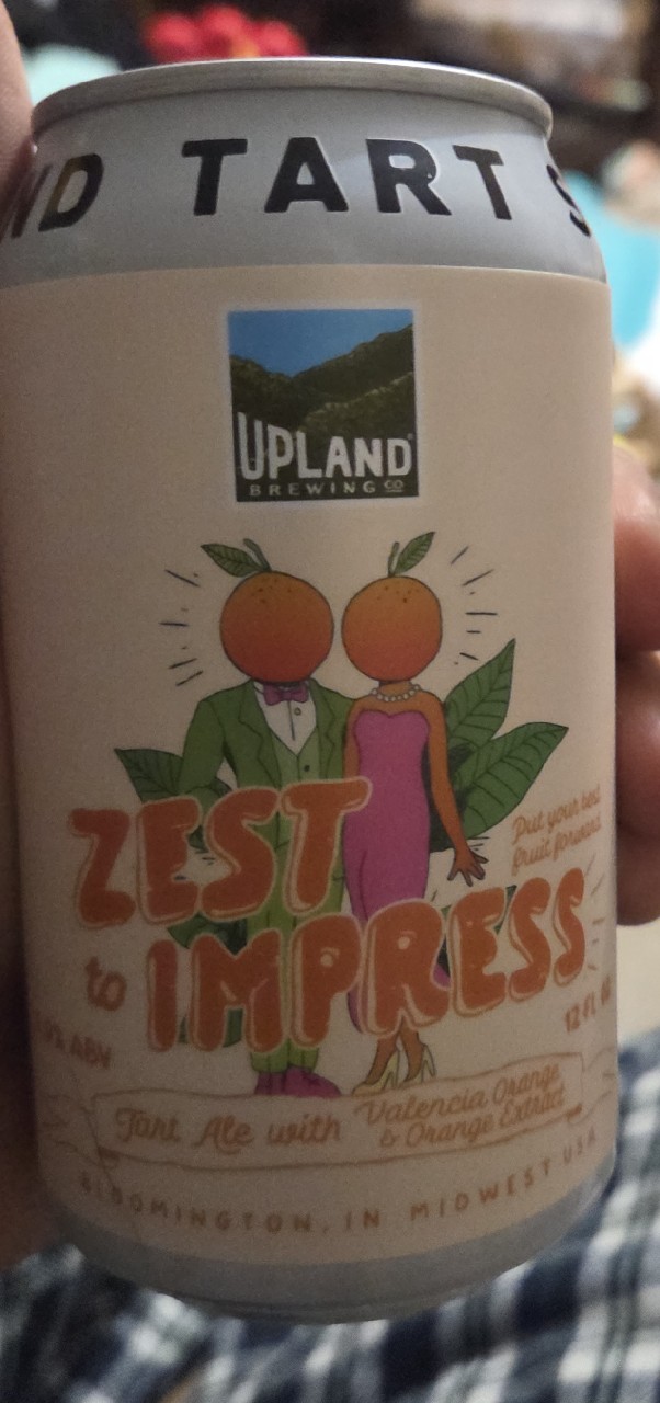 zest to impress, Upland Brewing Company