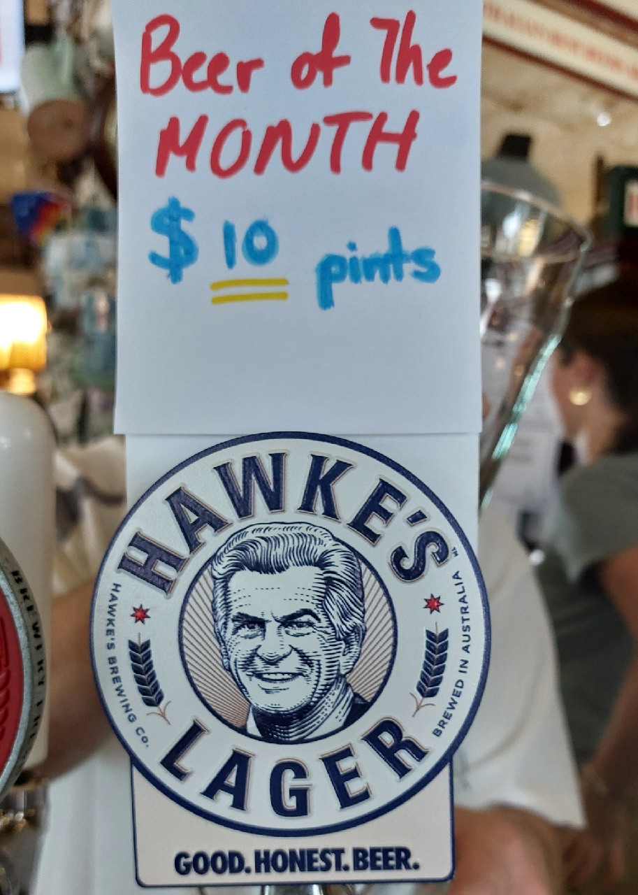 Hawke's Lager, Australia