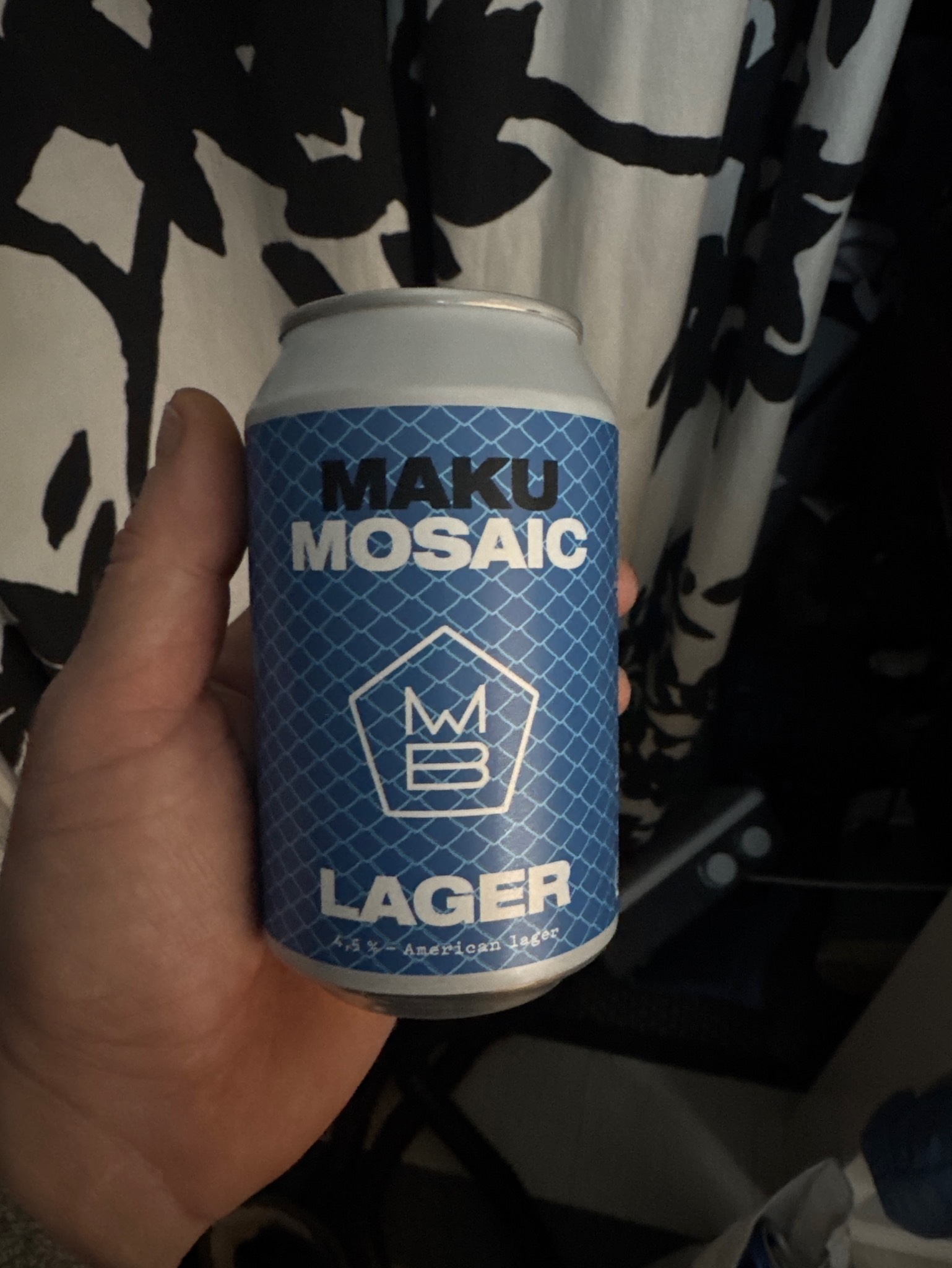 Mosaic Lager, Maku Brewing