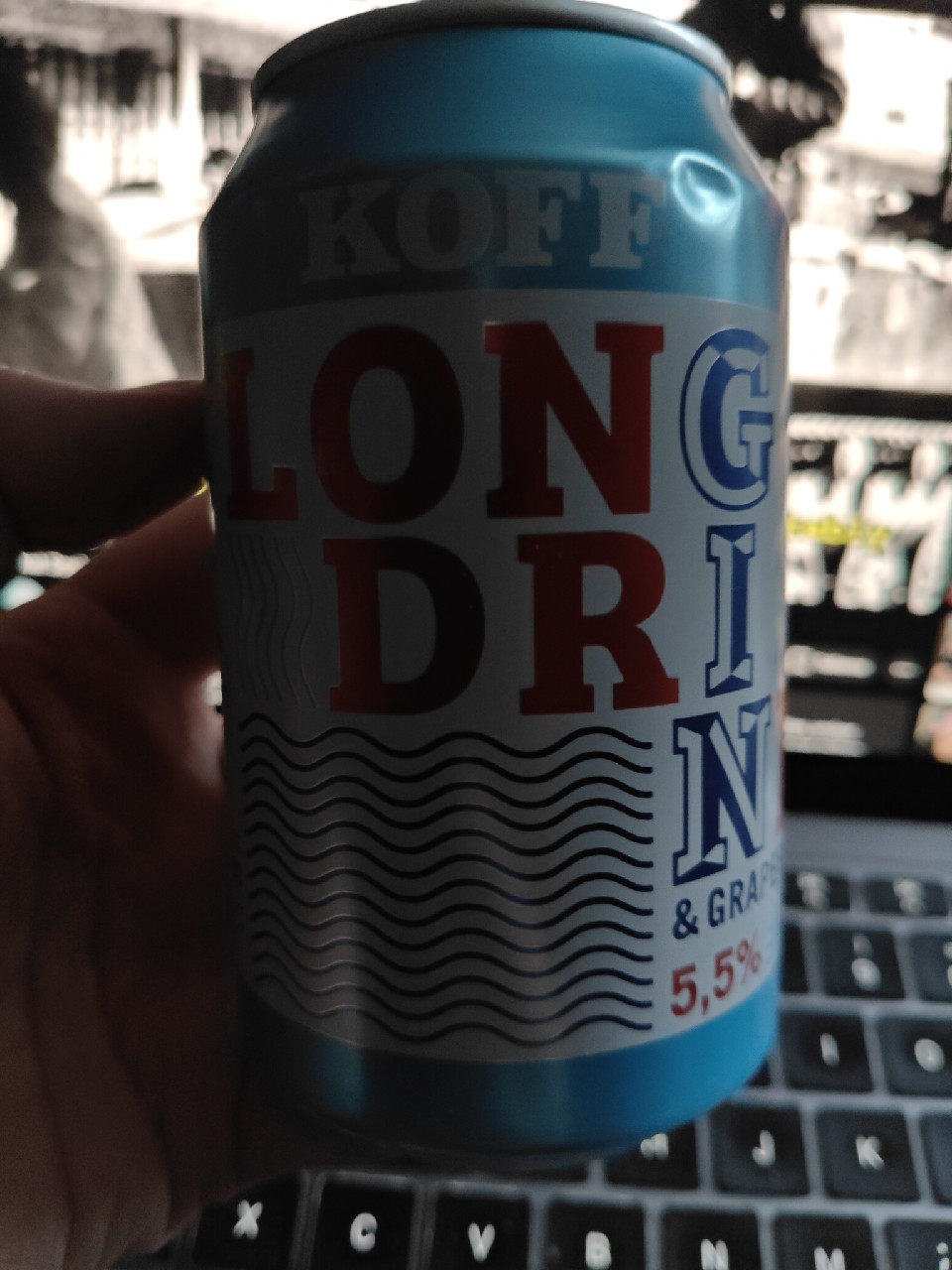 KOFF Long Drink Gin & Grapefruit, Finland