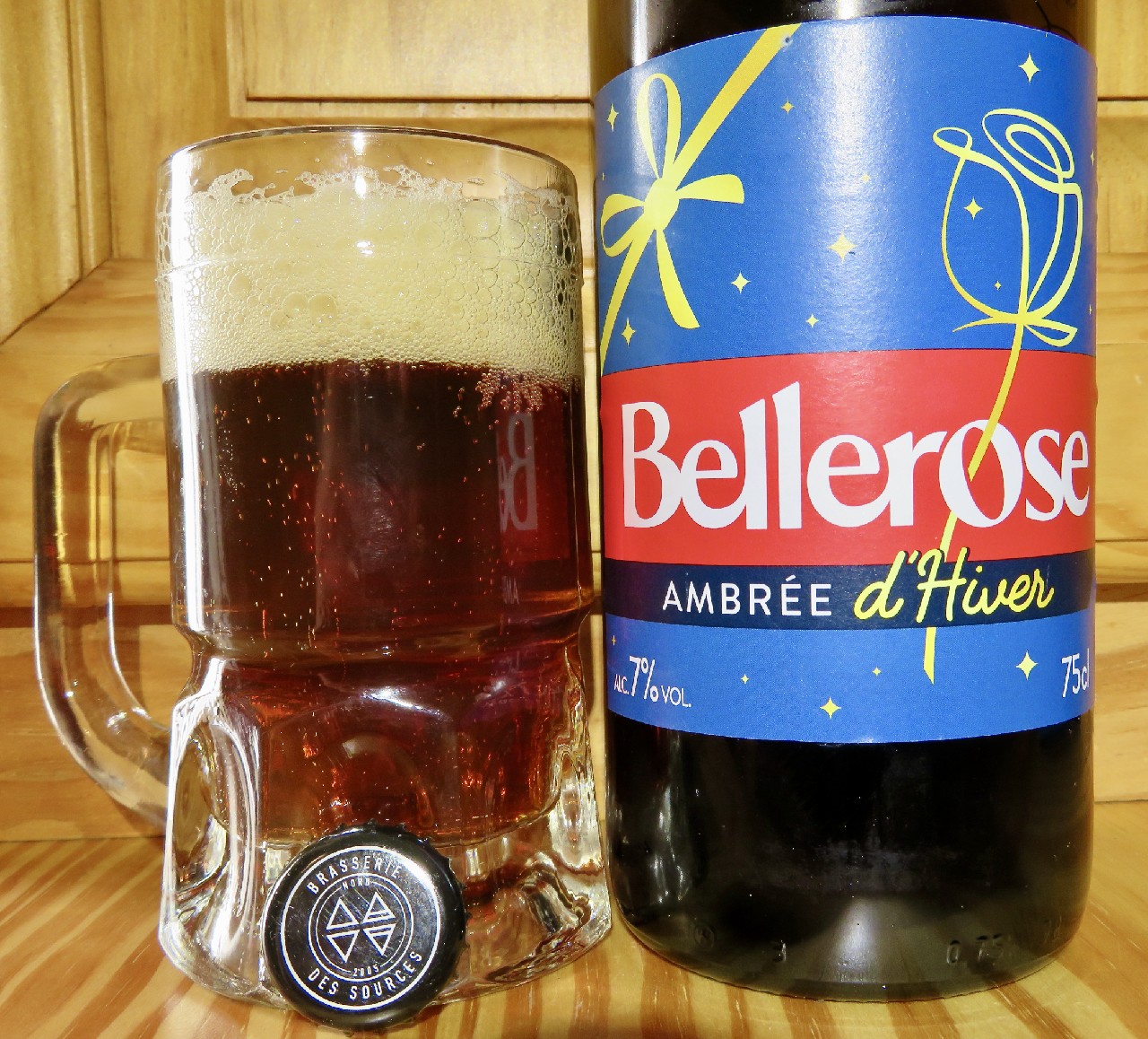 Bellerose Ambrée D'Hiver, Brasserie Des Sources