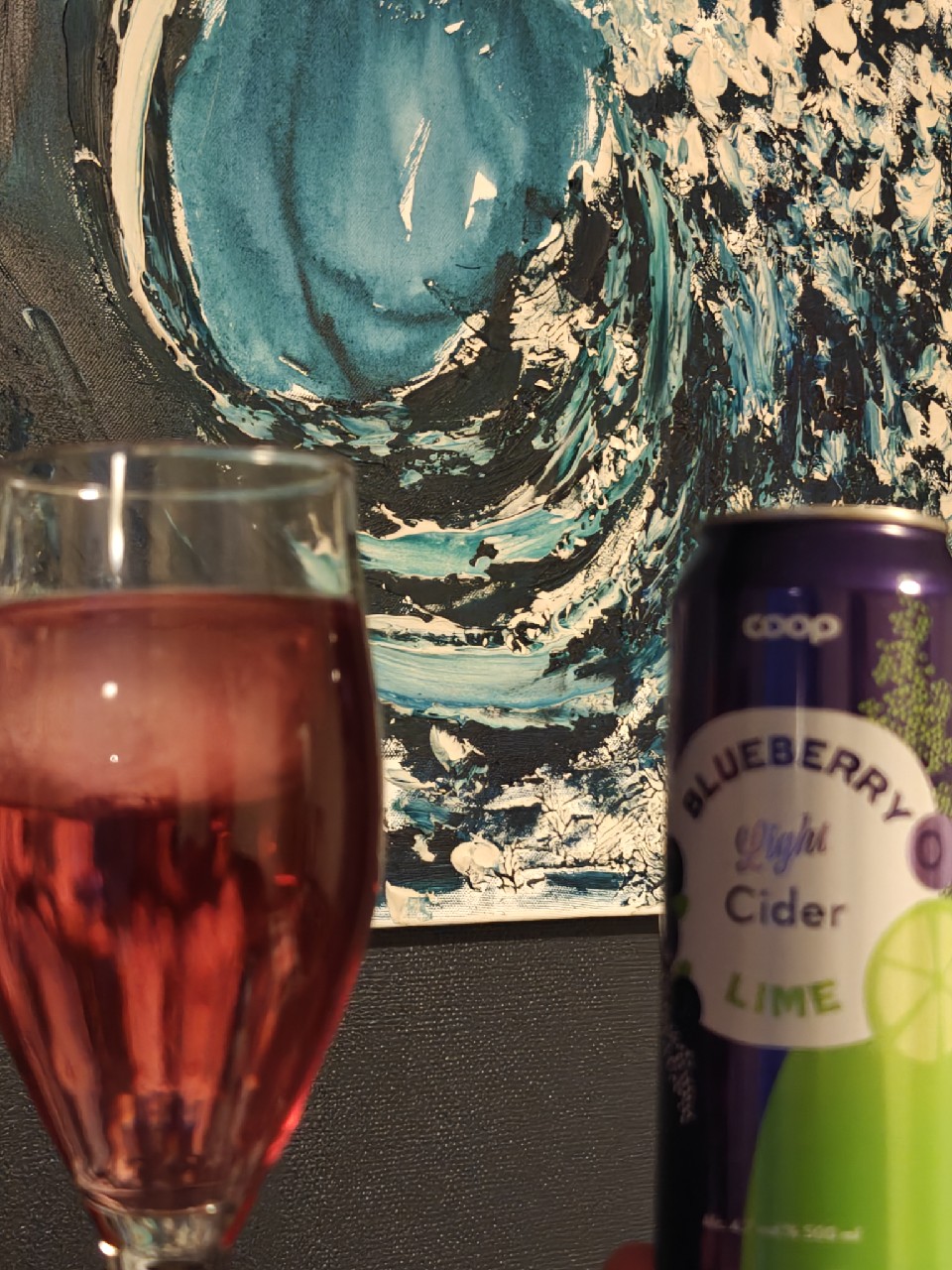 Light mustikka-lime, Laitilan Wirvoitusjuomatehdas