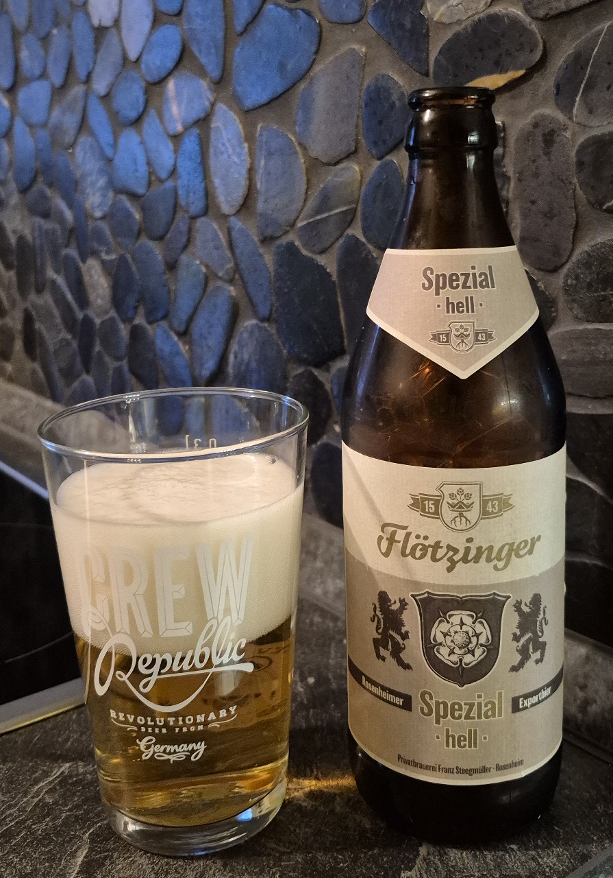 Flötzinger Spezial Hell, Flötzinger Brauerei Franz Steegmüller GmbH & Co. KG