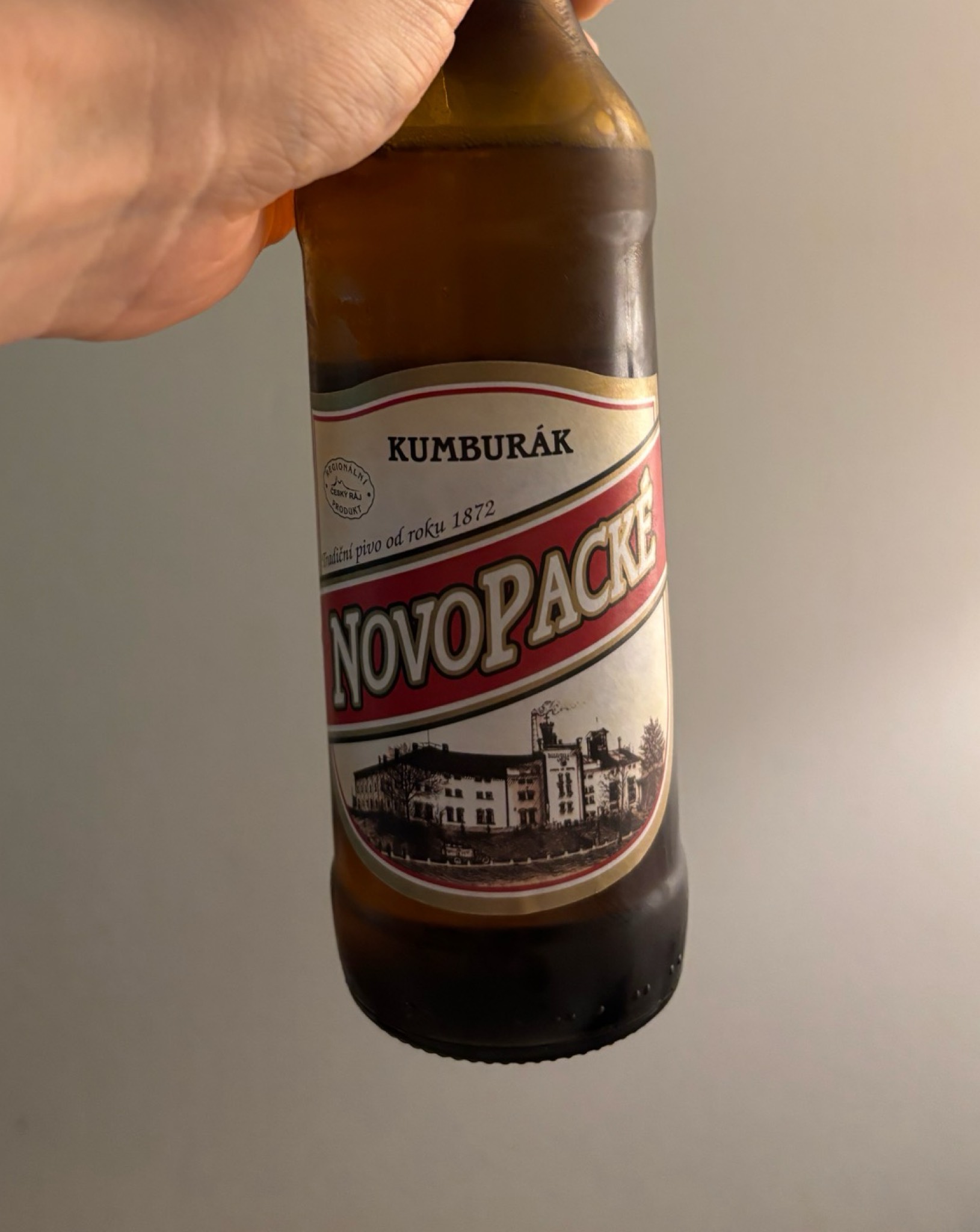 Novopacké Pivo 12° Kumburák, Czech Republic