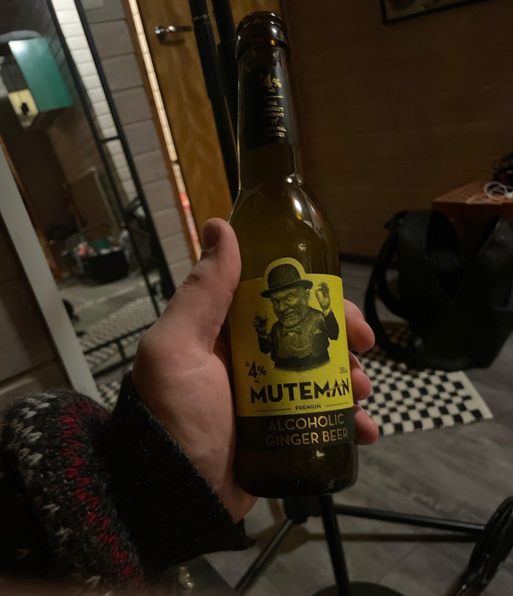 Muteman Alcoholic Ginger Beer, Finland