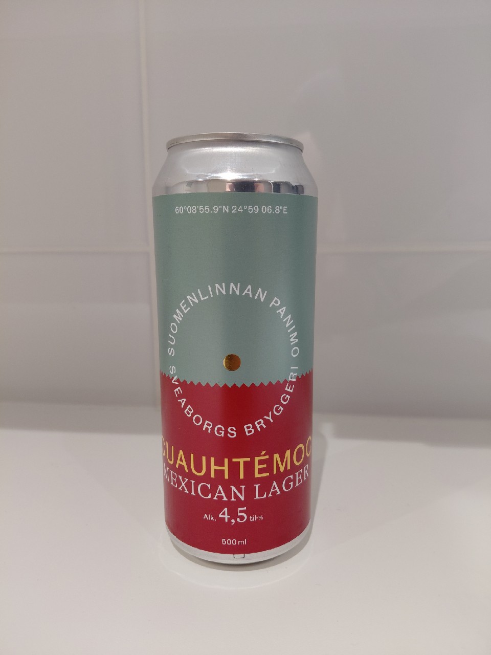 Cuauhtémoc Mexican lager, Finland
