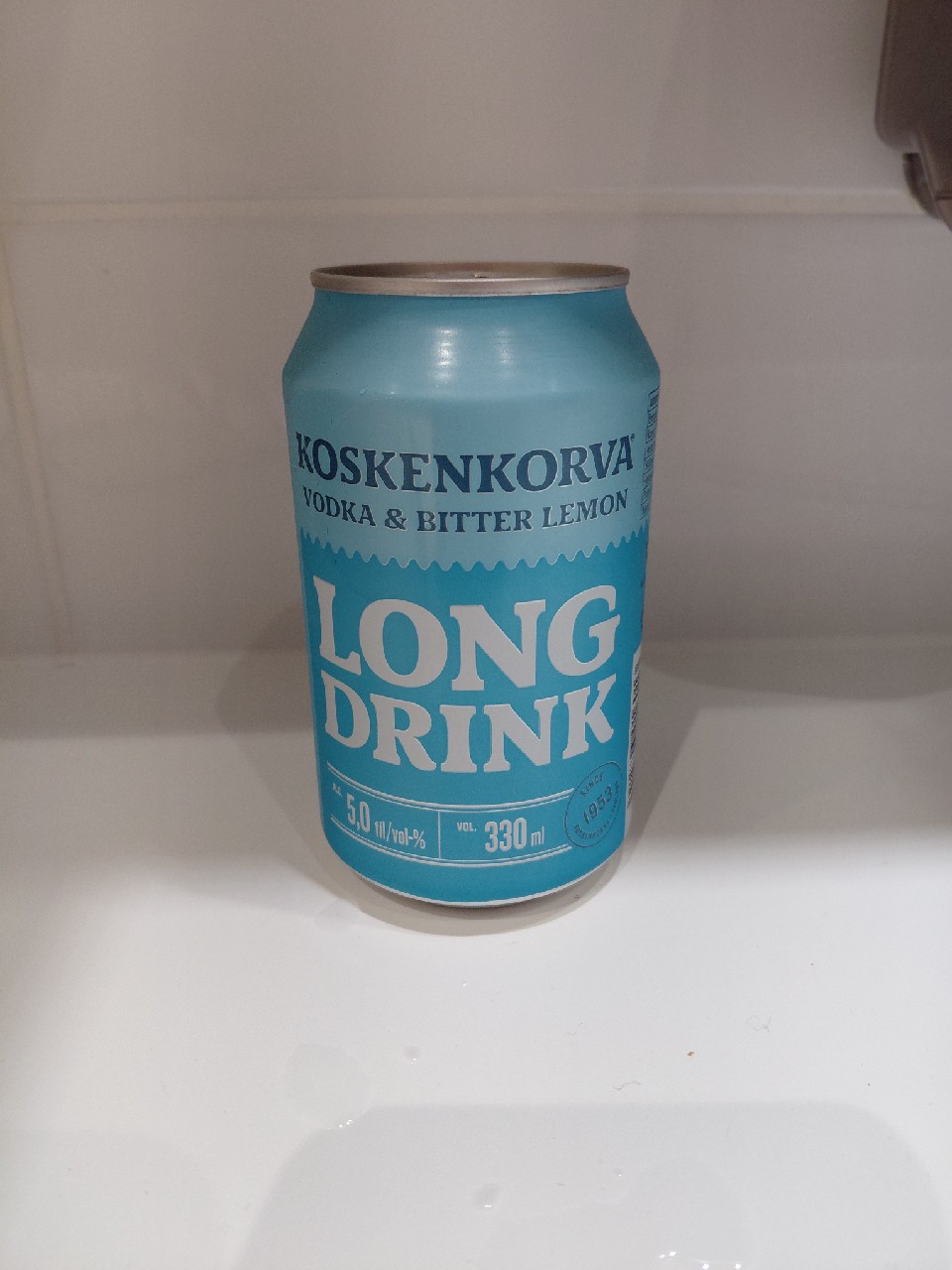 Koskenkorva Long Drink Vodka & Bitter Lemon, Anora Group