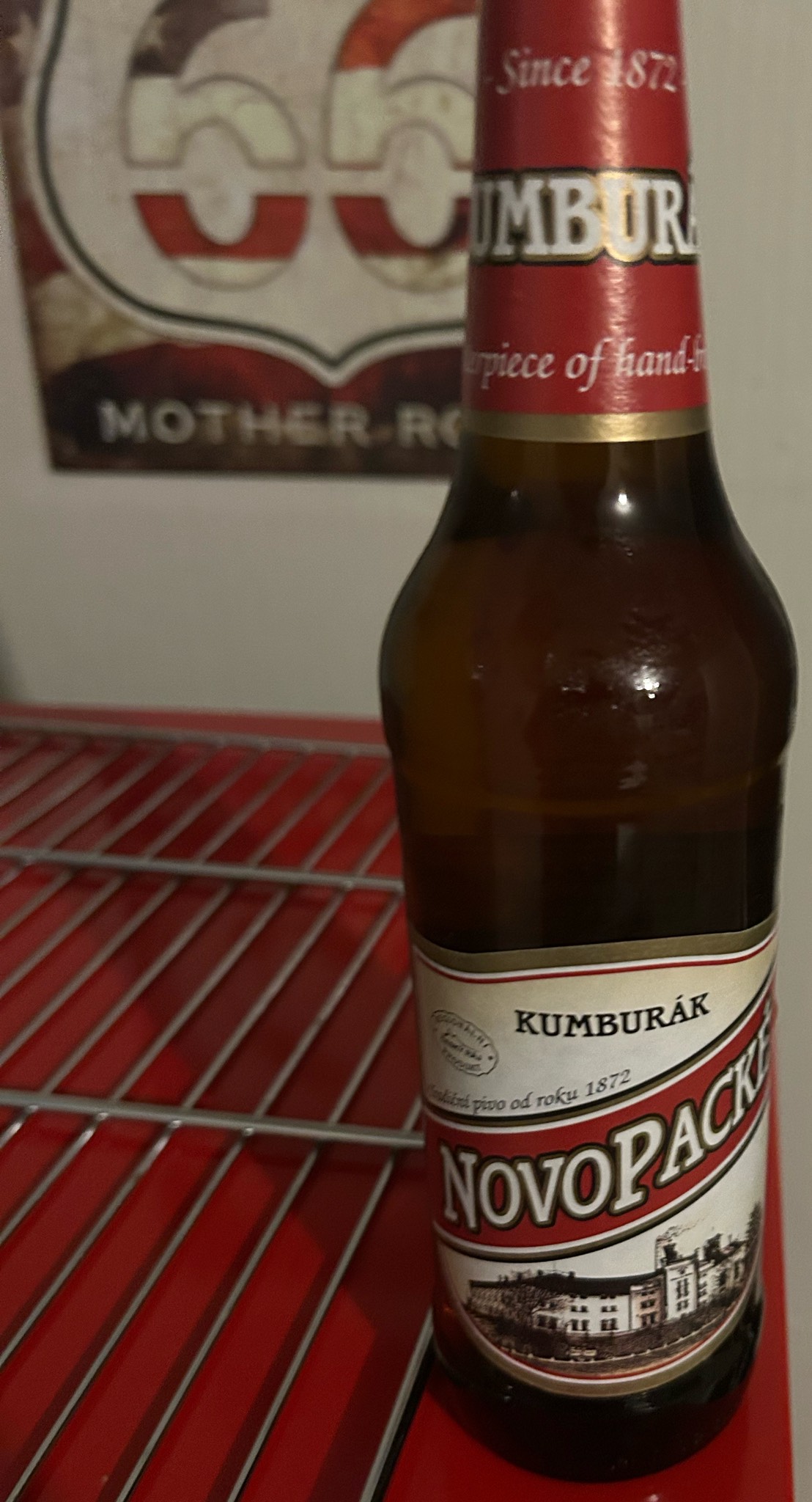 Novopacké Pivo 12° Kumburák, Czech Republic