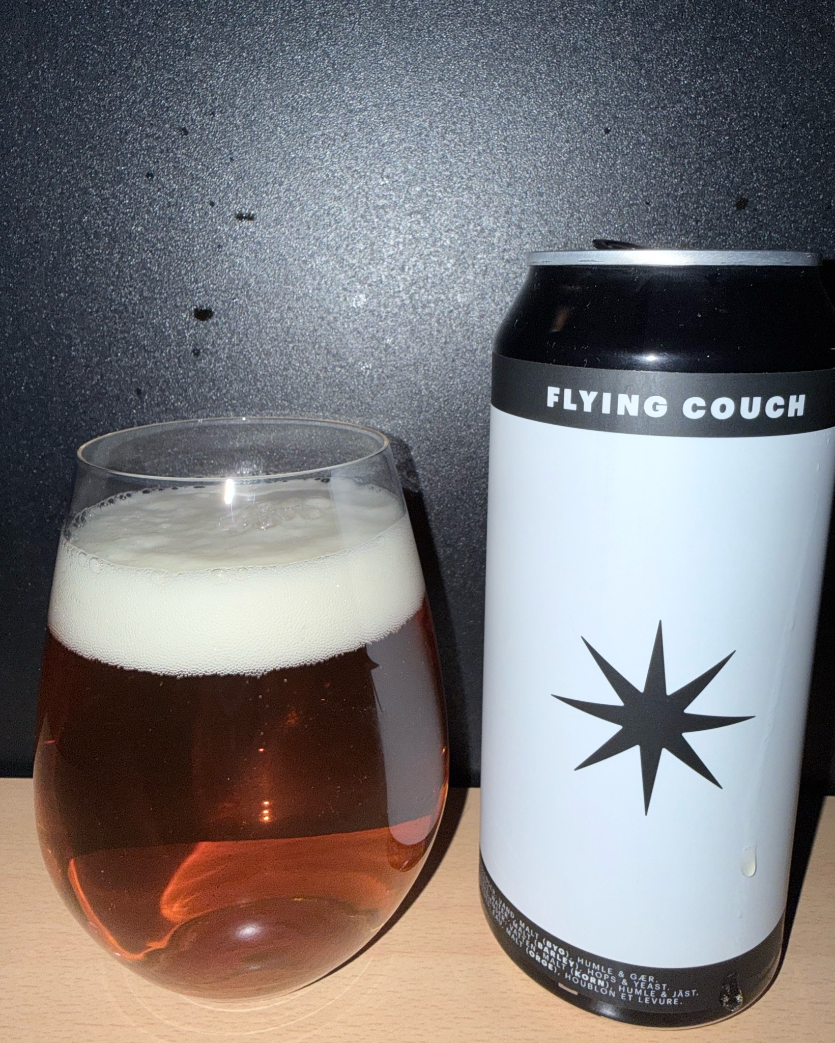 Gluten tag, Flying Couch Brewing