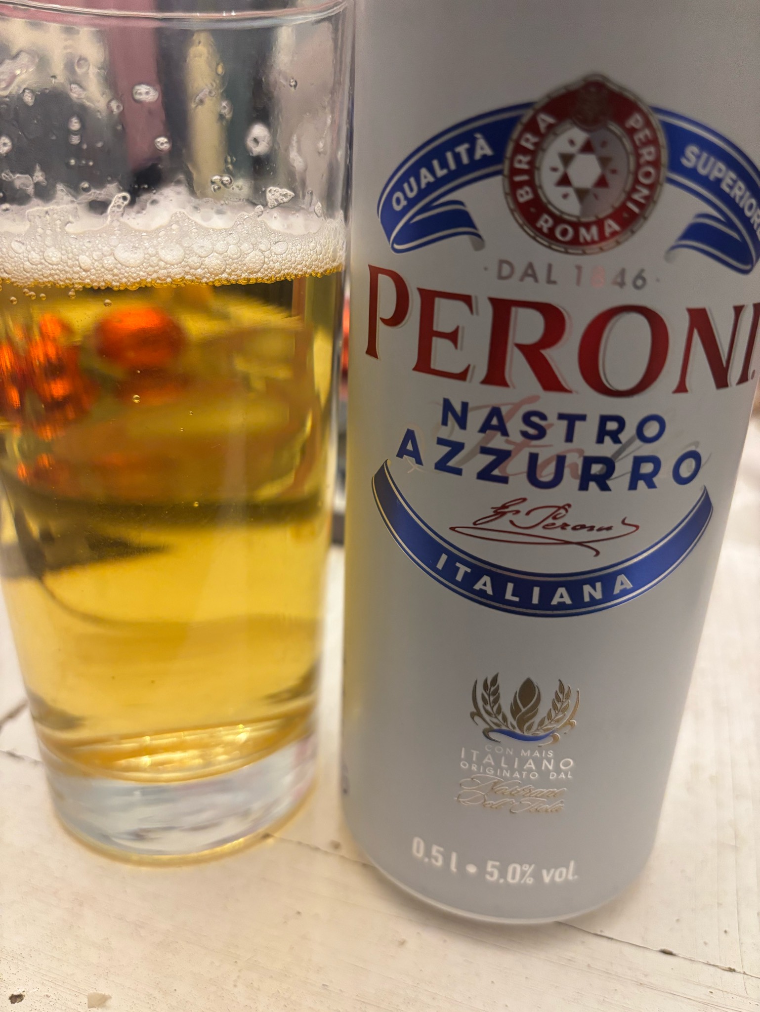 Peroni Nastro Azzurro, Italy