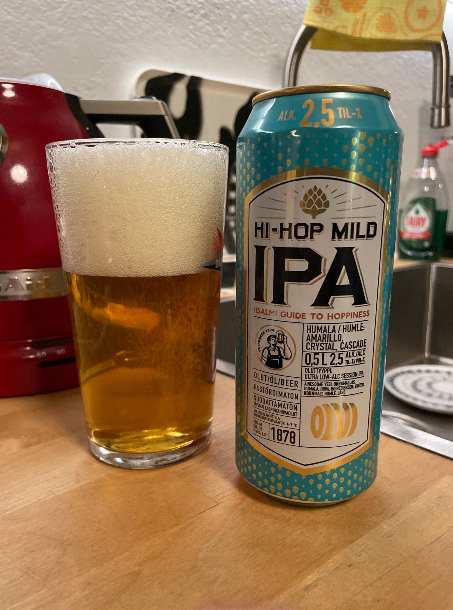 Hi-Hop Mild IPA, Finland