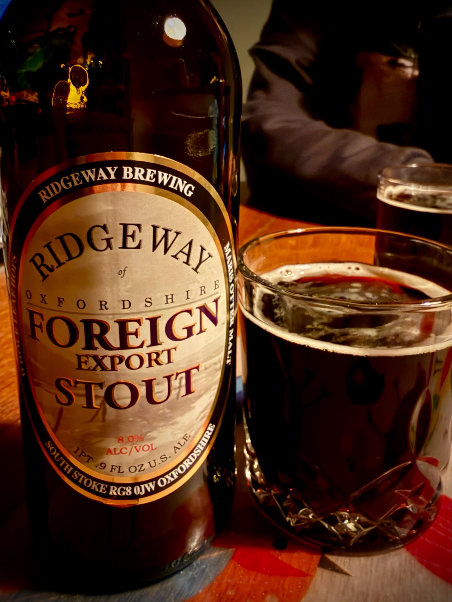 Foreign Export Stout, Ridgeway Brewing