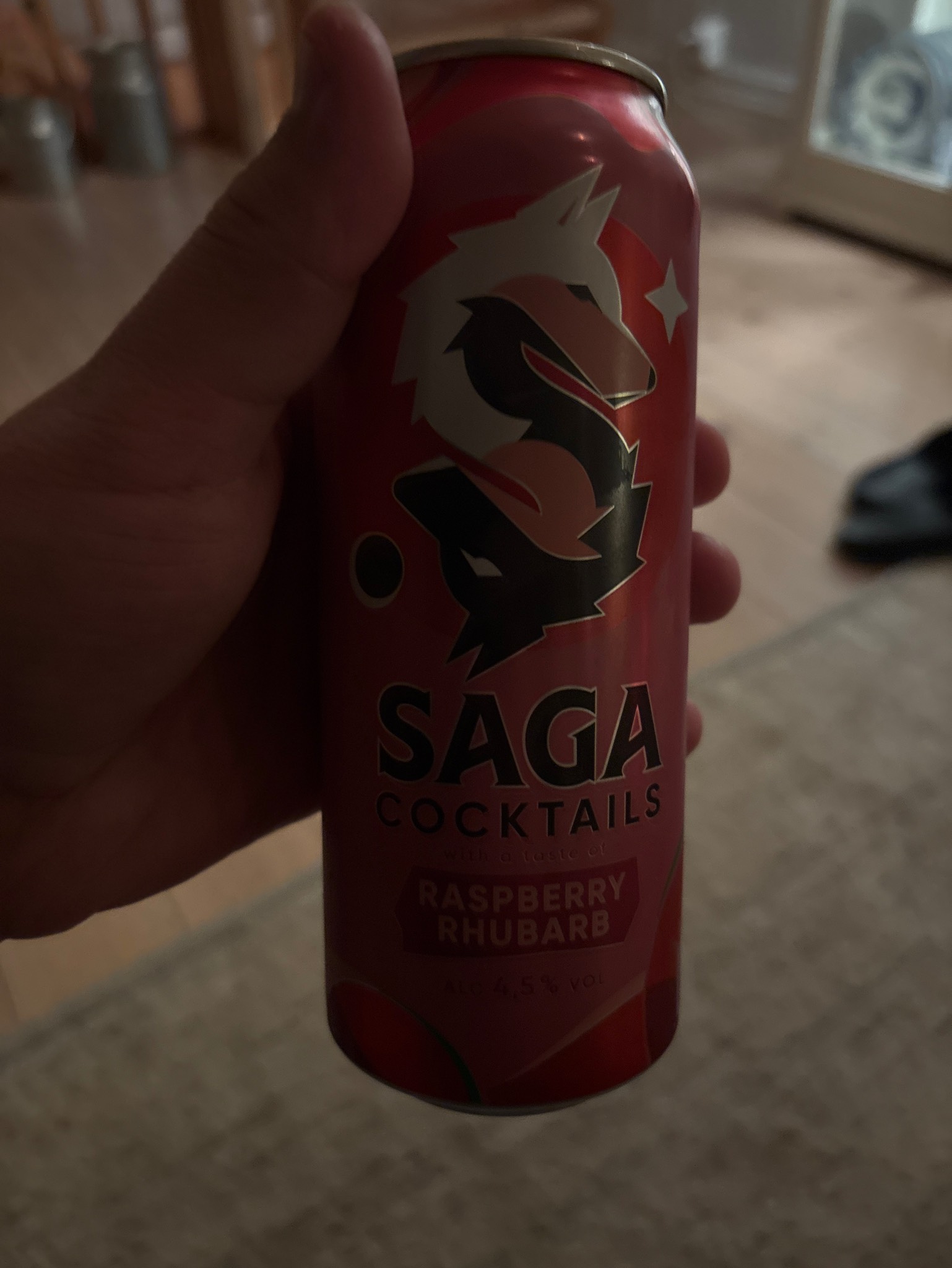 saga coctails raspberry rhubarb, Ringnes Bryggeri (Carlsberg Group)