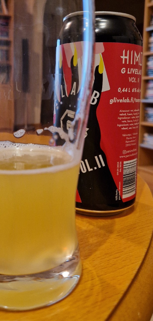 G Livelab NEIPA Vol. II, Panimo HIMO
