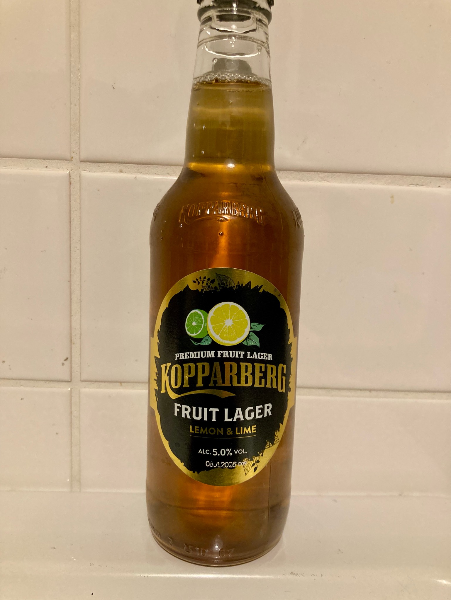 Kopparberg Fruit Lager Lemon & Lime, Sweden