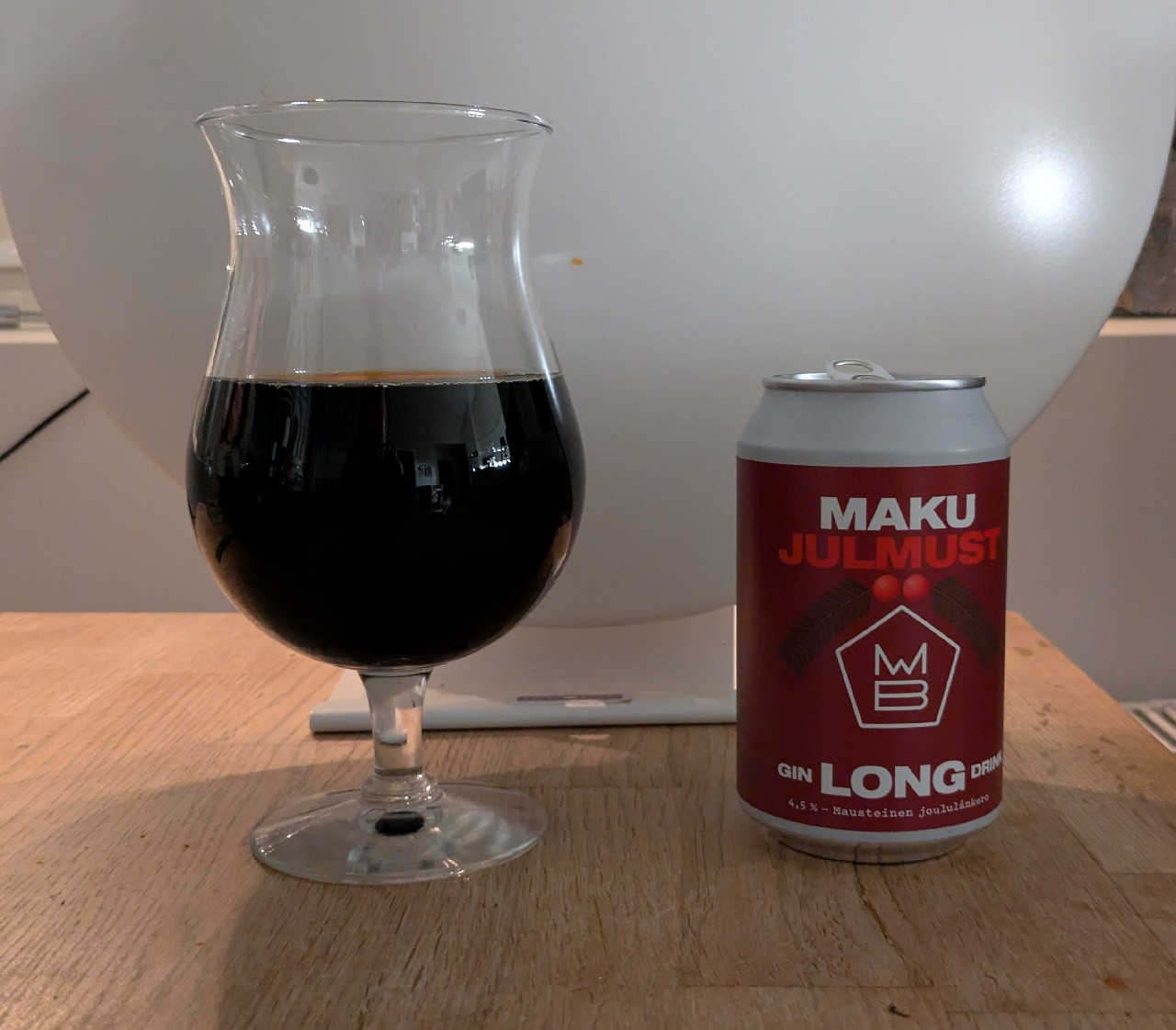 Julmust Gin Long Drink, Maku Brewing