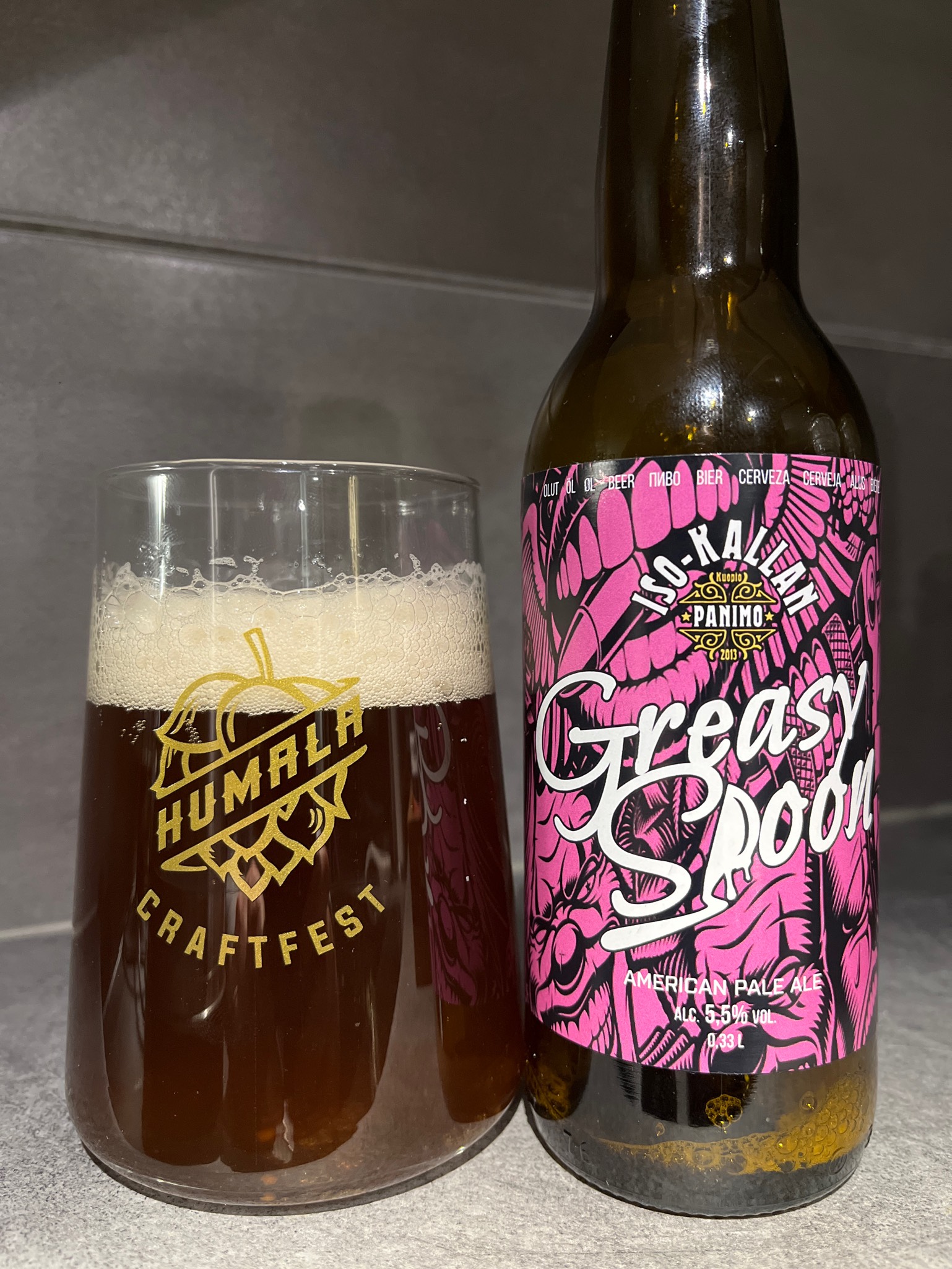 Greasy Spoon, Iso-Kallan Panimo