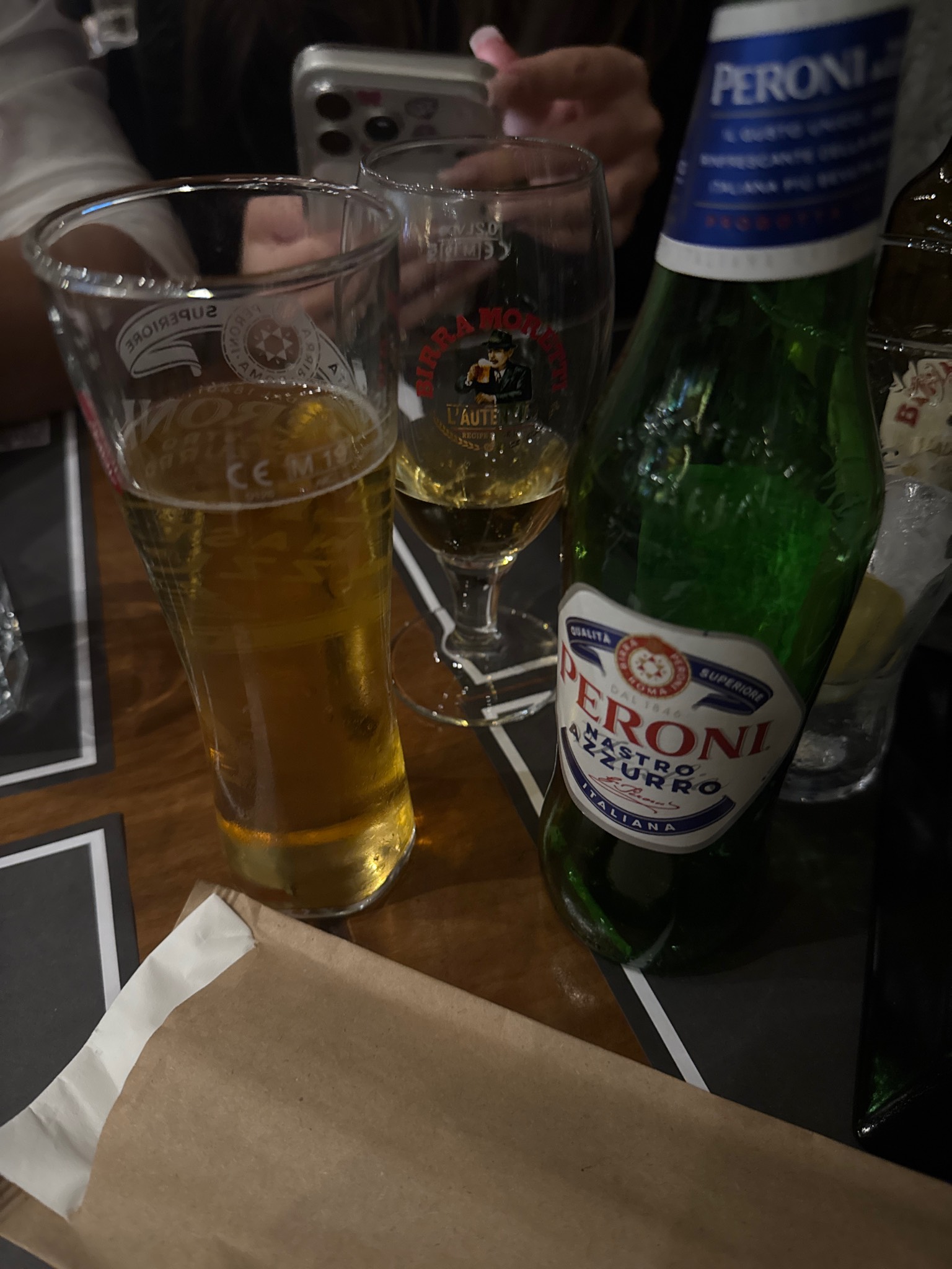 Nastro Azzurro, Italy