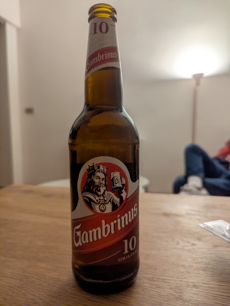 Gambrinus Originál 10, Plzeňský Prazdroj (Asahi Breweries)