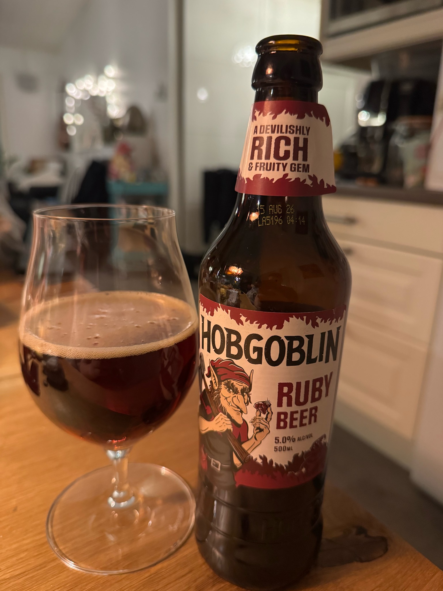 Hobgoblin Ruby, Wychwood Brewery (Marston's Brewery)