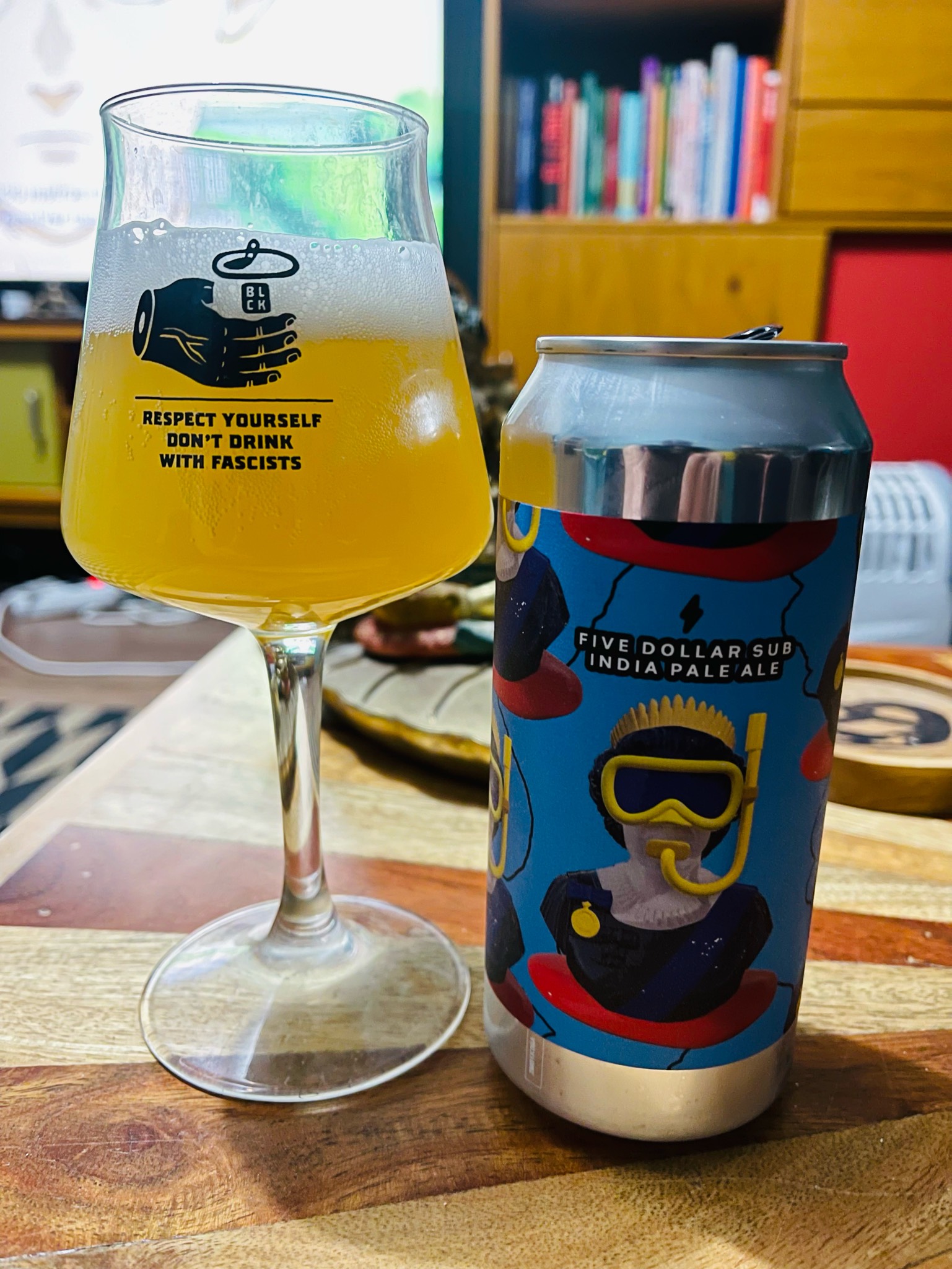 Five dollar sub, Garage Beer Co.