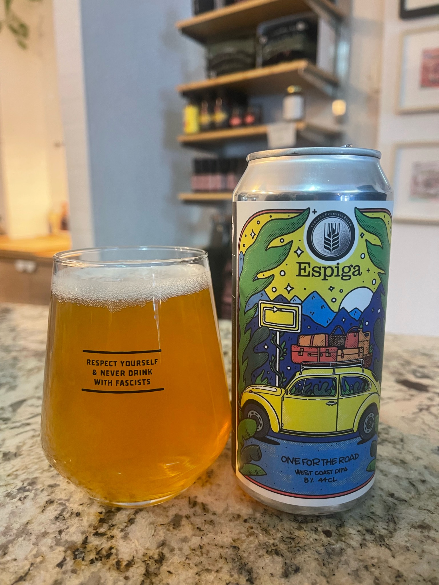 One for the road, Cervesa Espiga