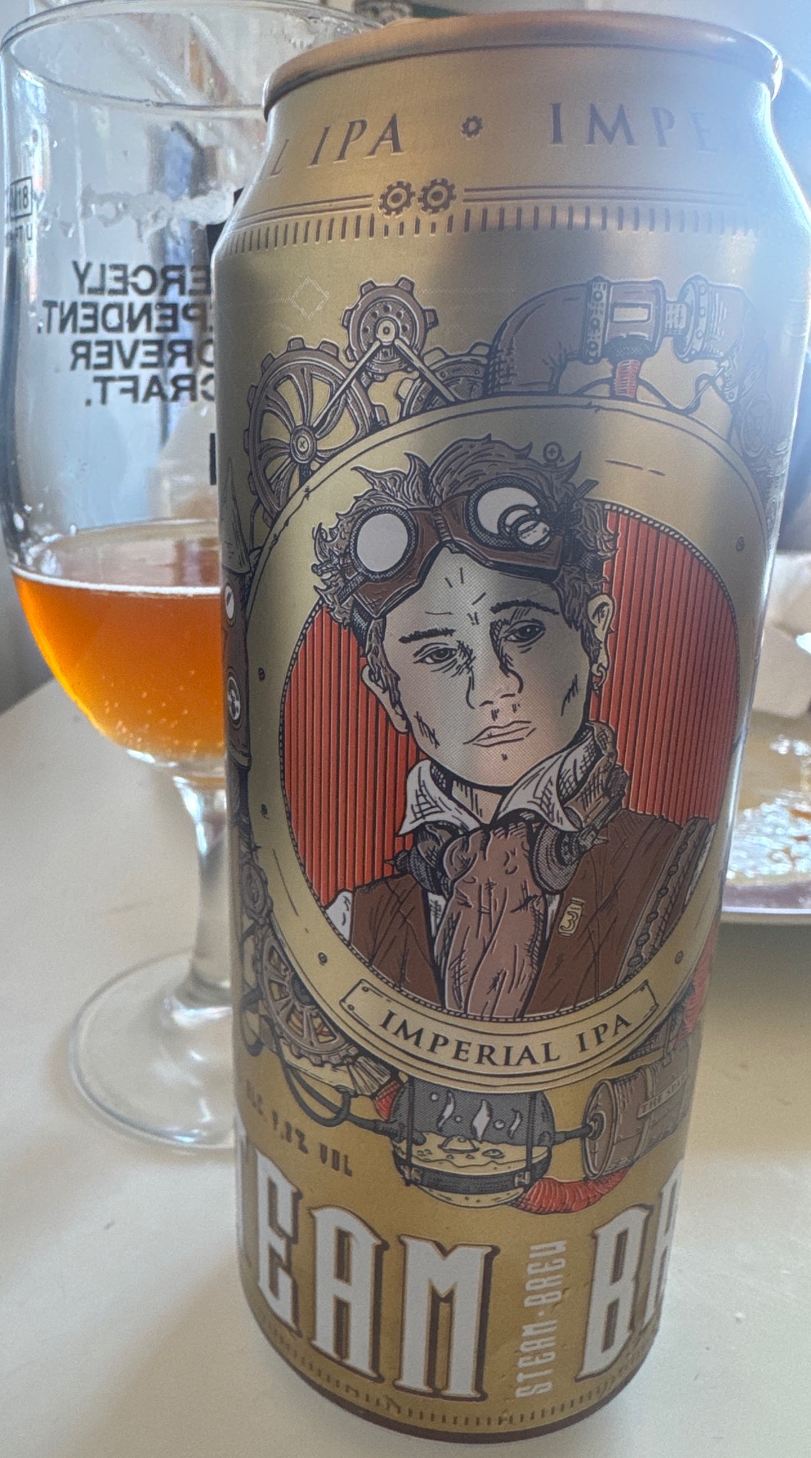 Steam Brew Imperial IPA, Privatbrauerei Eichbaum