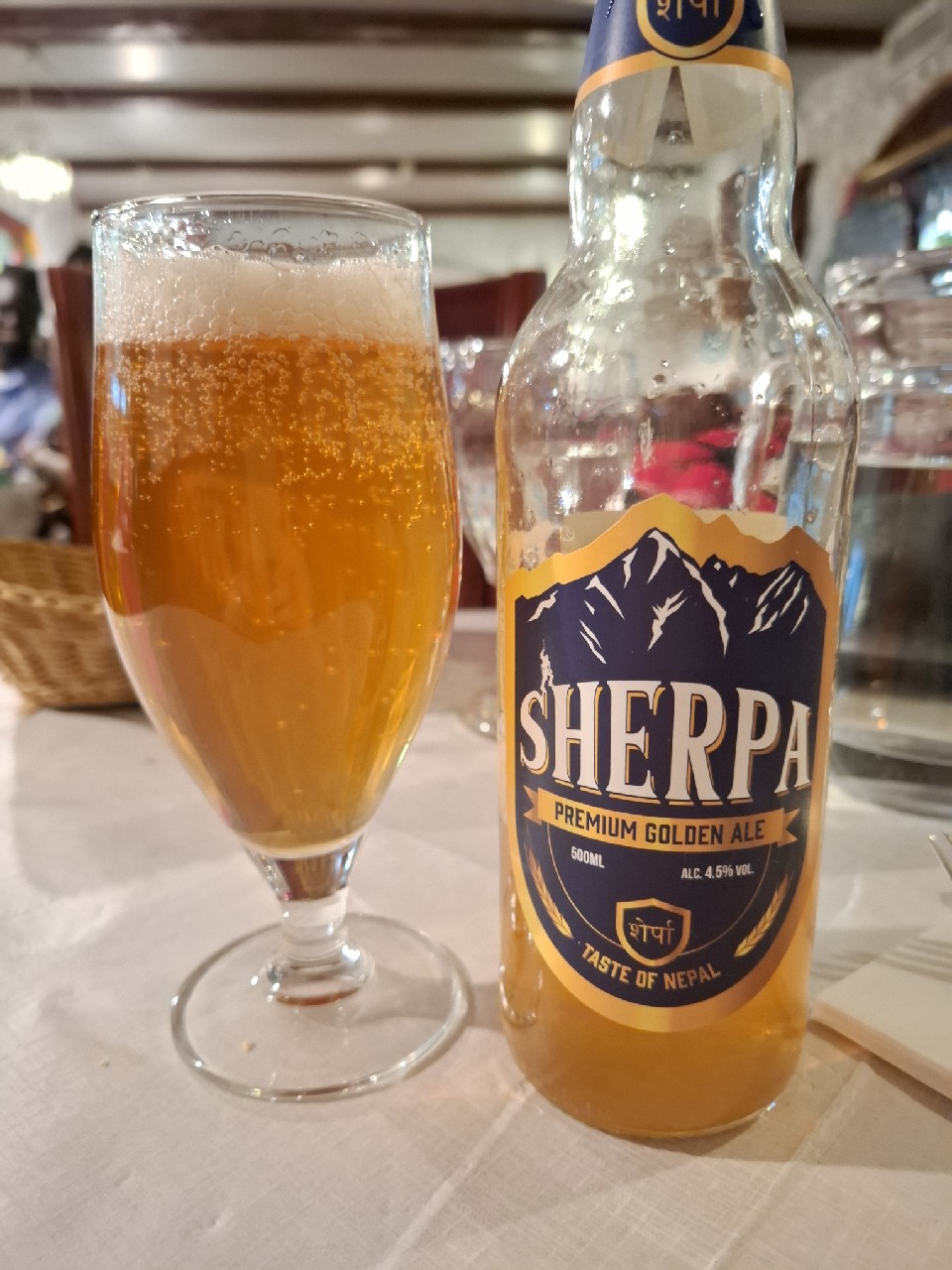 Sherpa Premium Golden Ale, Hambleton Ales / Brewery
