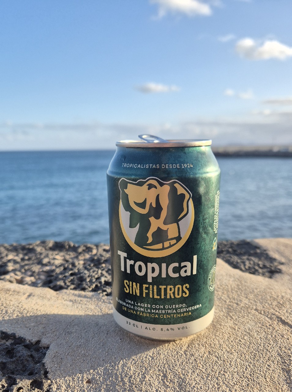 Tropical Sin Filtros, Compañia Cervecera de Canarias (SABMiller)