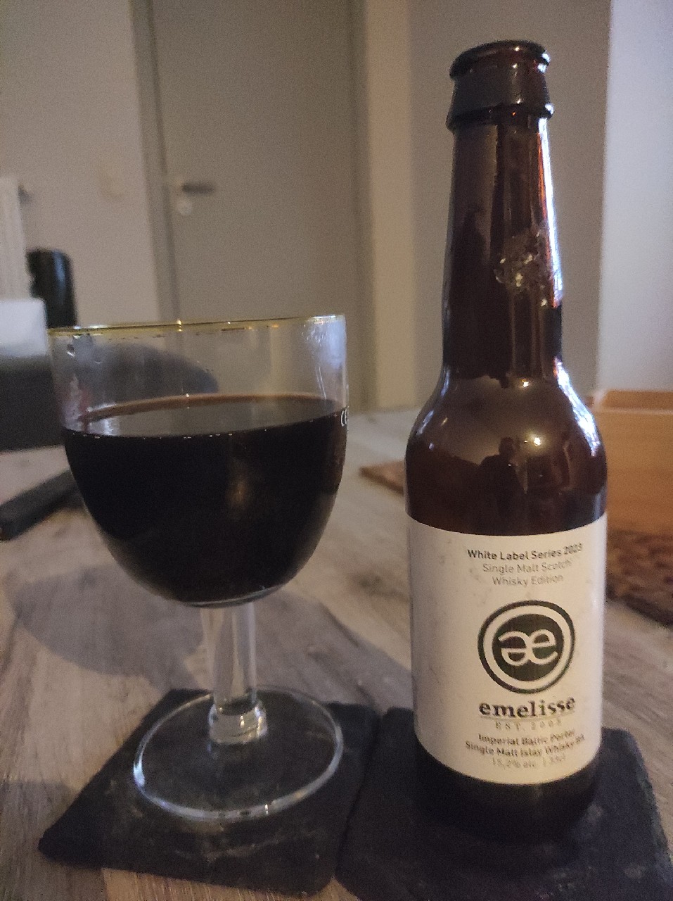 White Label Imperial Baltic Porter Single Malt Islay Whisky BA, Netherlands