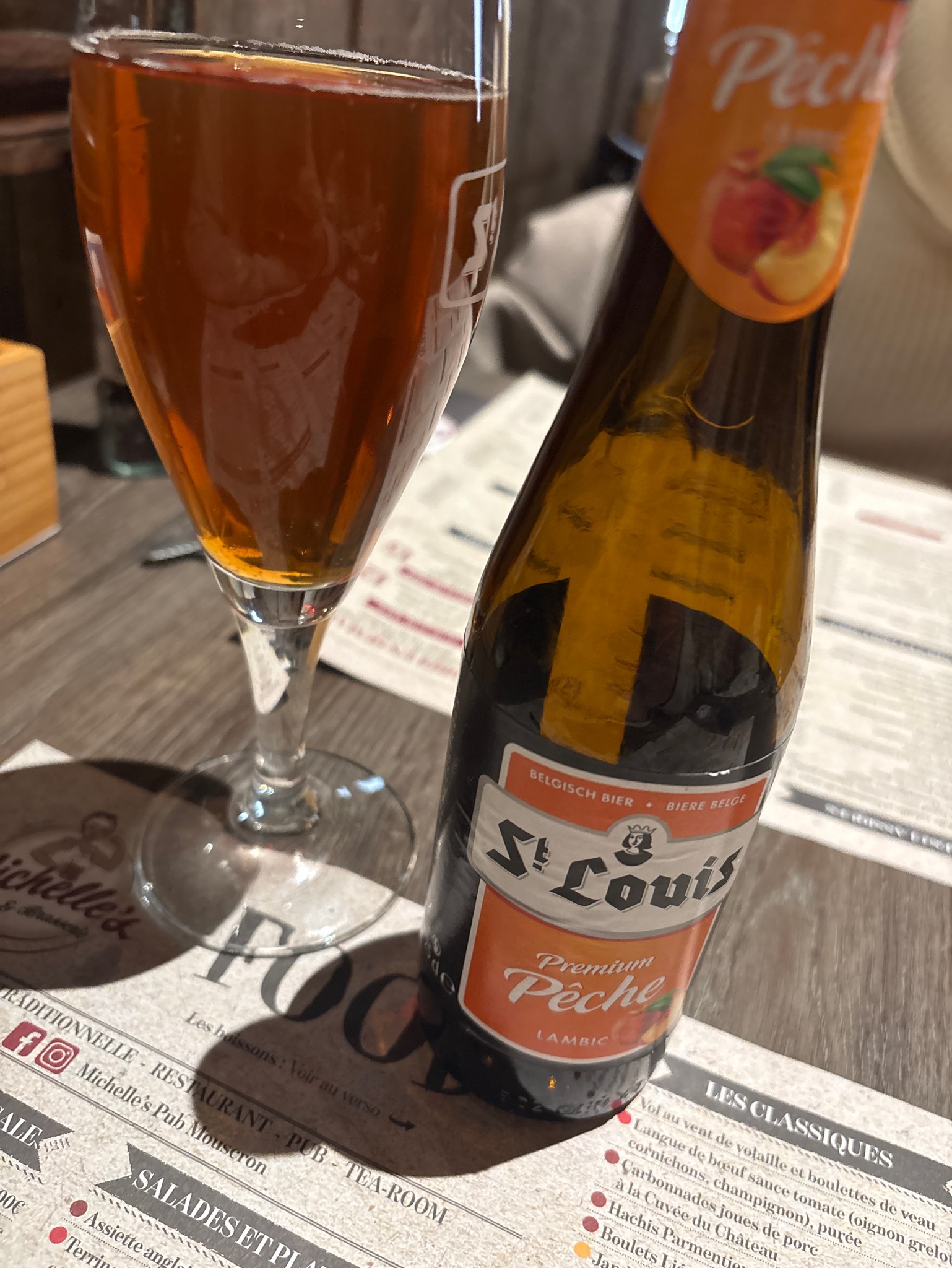 St. Louis Premium Pêche, Belgium