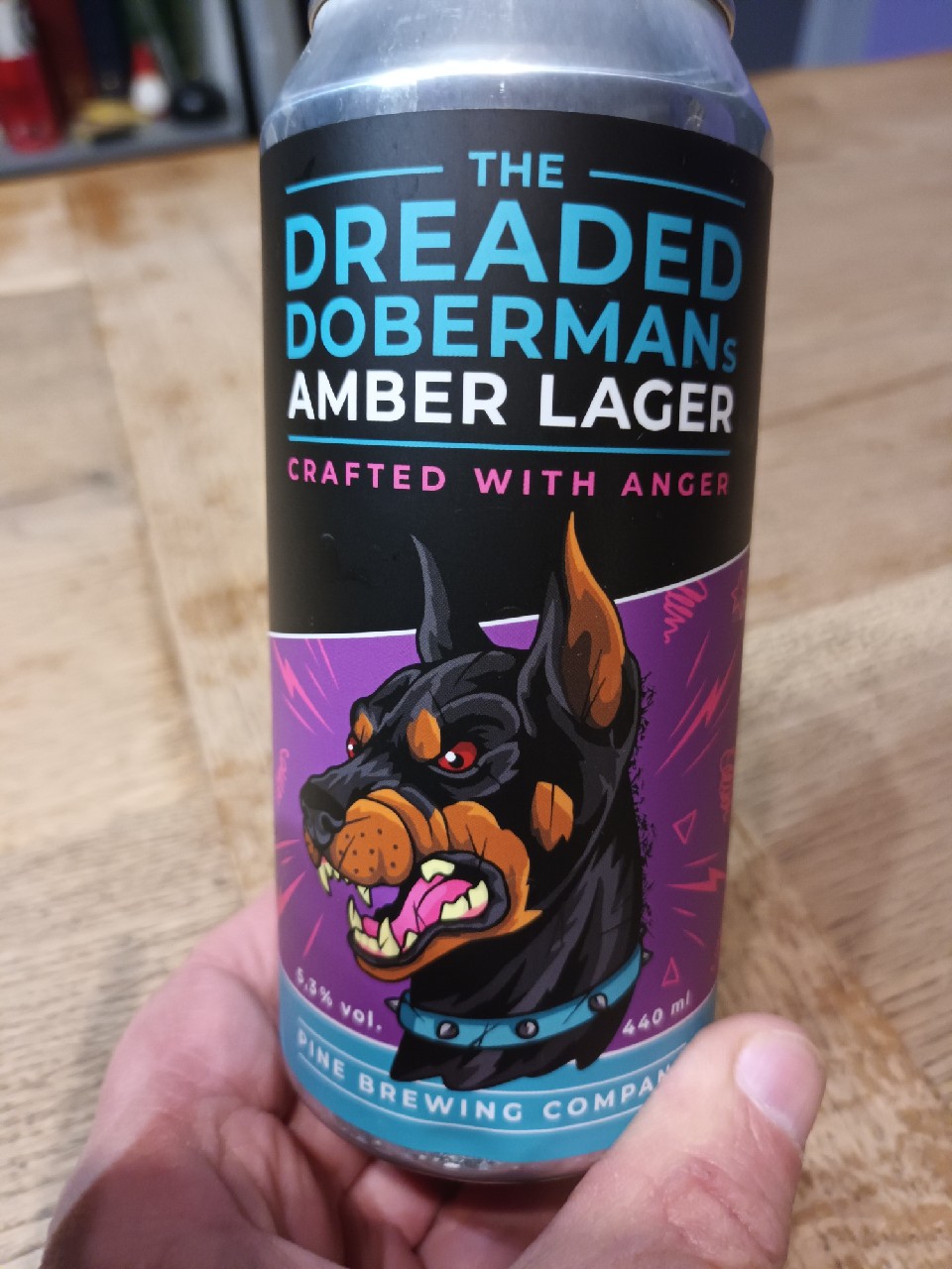 The Dreaded Doberman's Amber Lager, Sweden