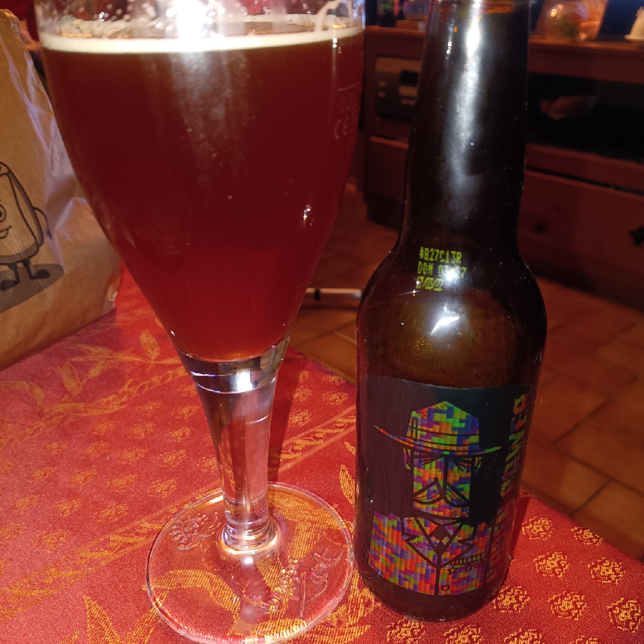 Baden Power Warley Bine Jamaican Rhum Barrel Aged, O'Clock Brewing