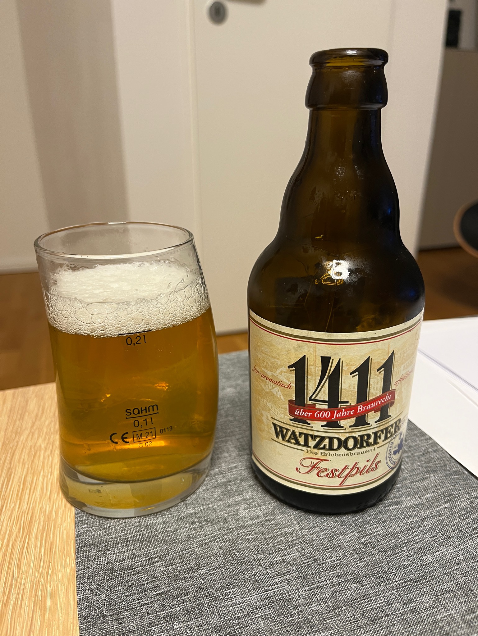 Watzdorfer 1411 Festpils, Watzdorfer Traditions- Und Spezialitätenbrauerei
