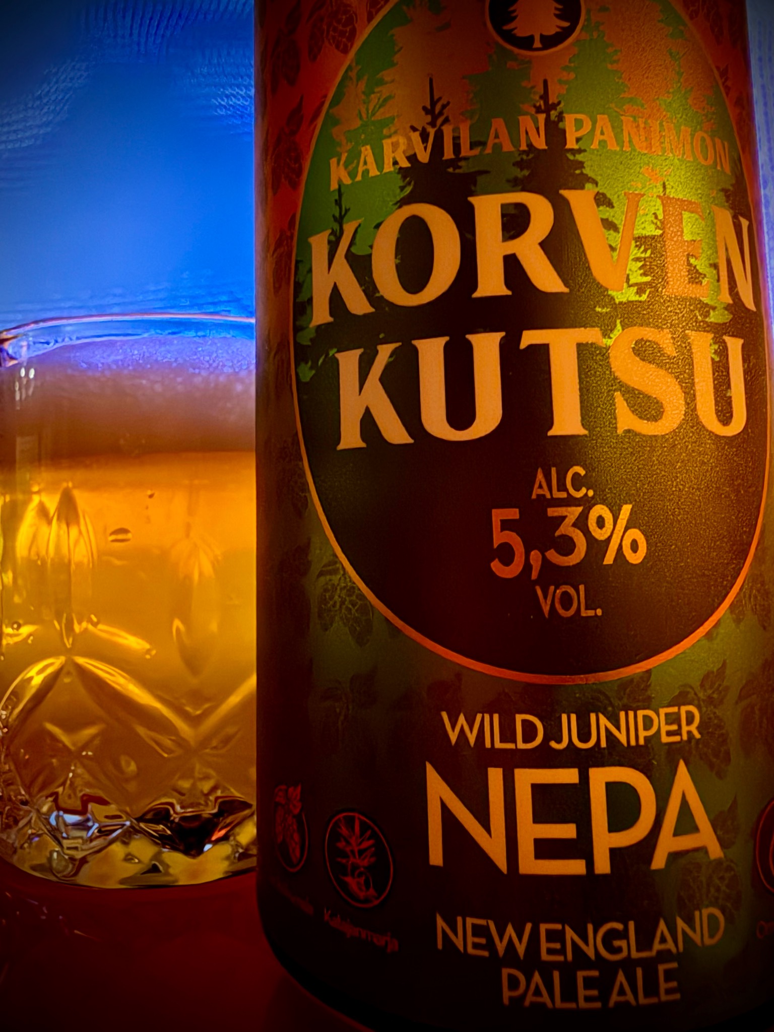 Korven Kutsu Wild Juniper NEPA, Karvilan Panimo